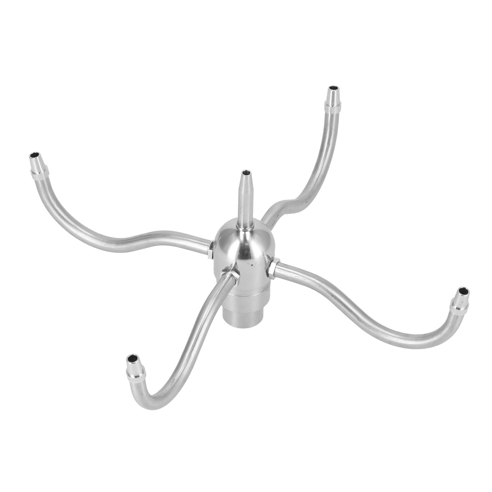 DN25 G1 Female Thread Waterscape Rotating Nozzle Stainless Steel 4 Arm view 5