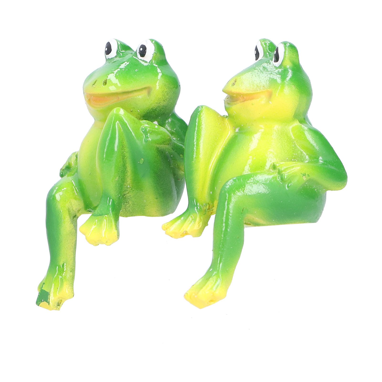 Frog Decor Hand Made Resin Micro Landscape Durable Fadeless Gift Frog Garden view 2