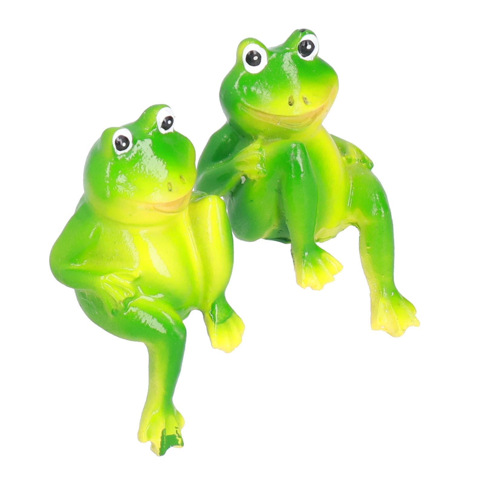Frog Decor Hand Made Resin Micro Landscape Durable Fadeless Gift Frog Garden view 5