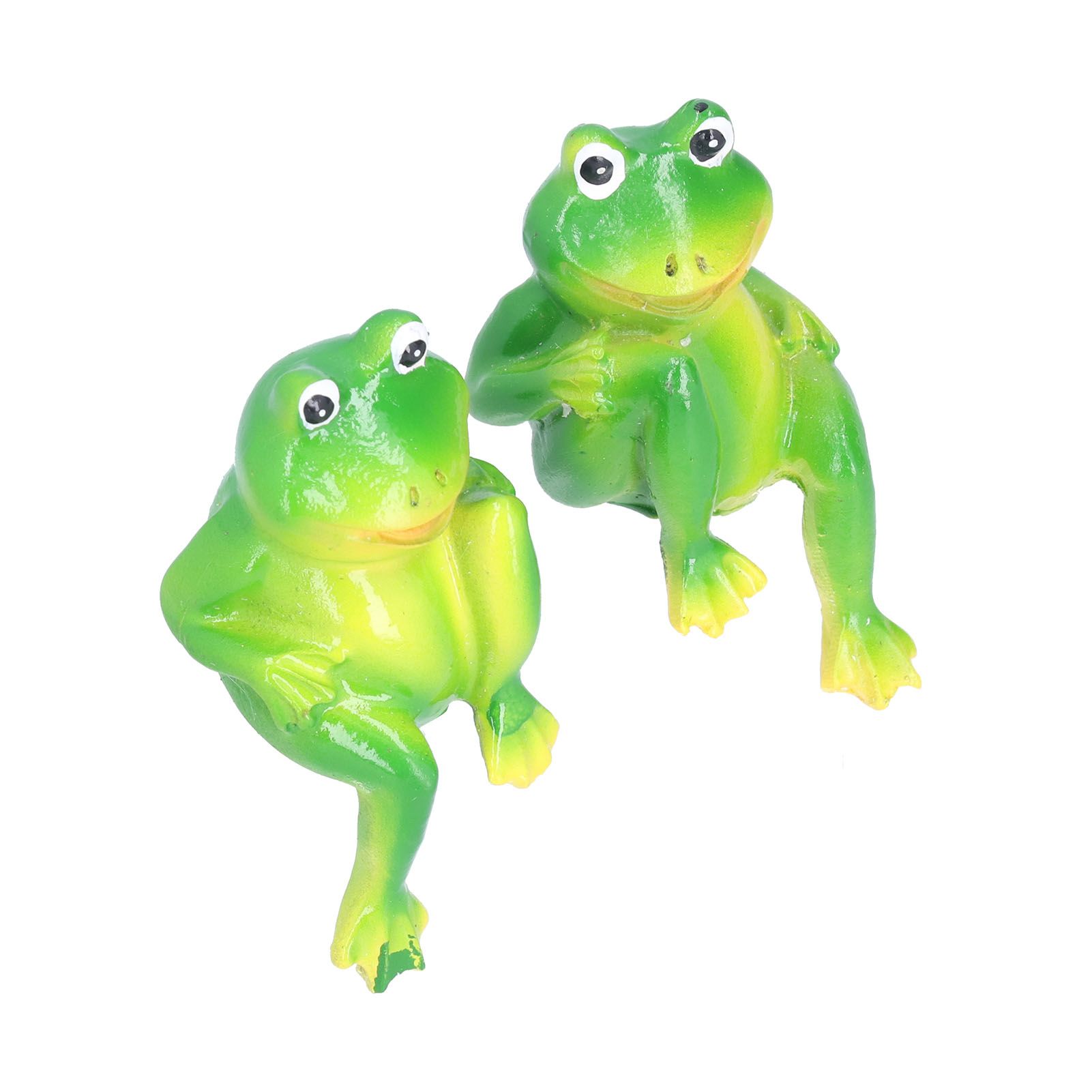 Frog Decor Hand Made Resin Micro Landscape Durable Fadeless Gift Frog Garden view 6