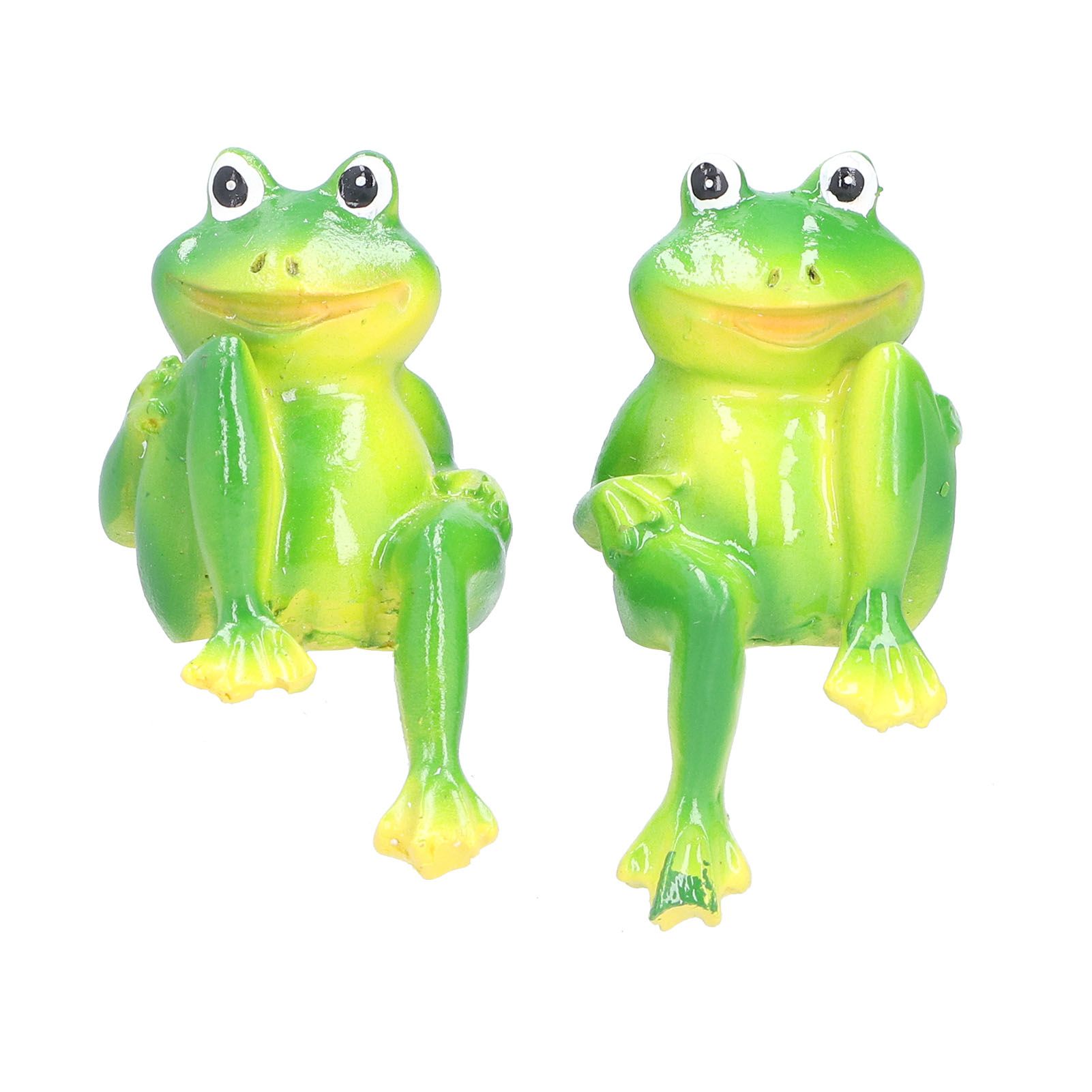 Frog Decor Hand Made Resin Micro Landscape Durable Fadeless Gift Frog Garden view 9