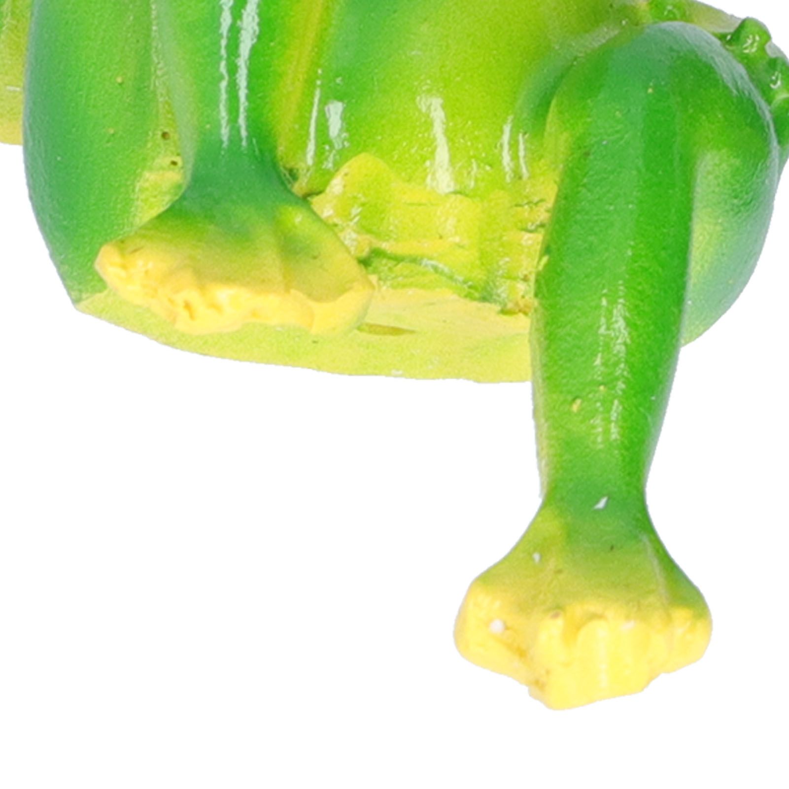 Frog Decor Hand Made Resin Micro Landscape Durable Fadeless Gift Frog Garden view 15