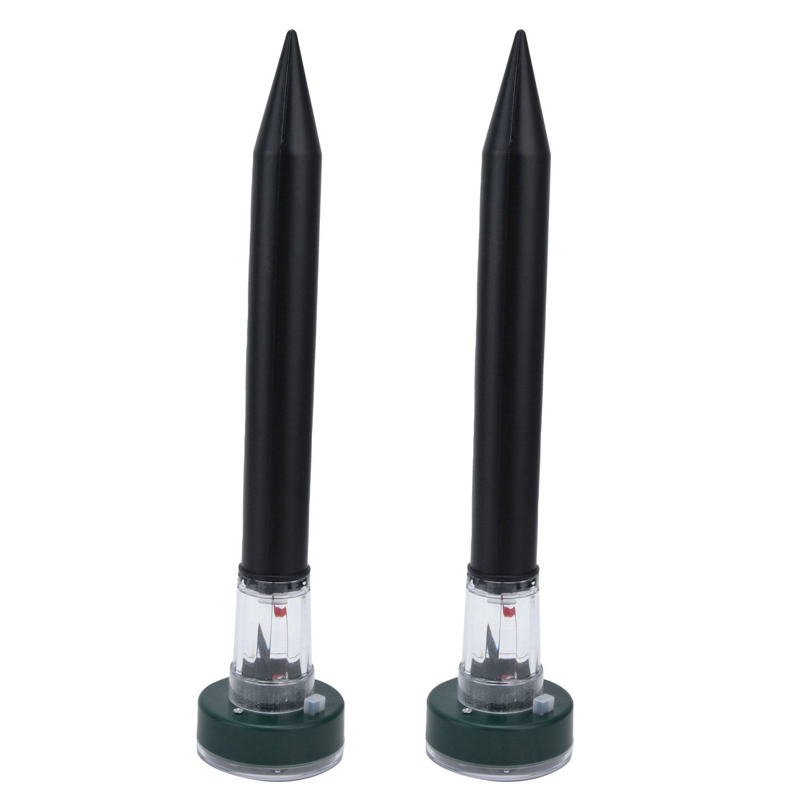 2PCS LED Mouse Expeller Ultrasonic Solar Snake Repeller Ground Insertion Light view 4