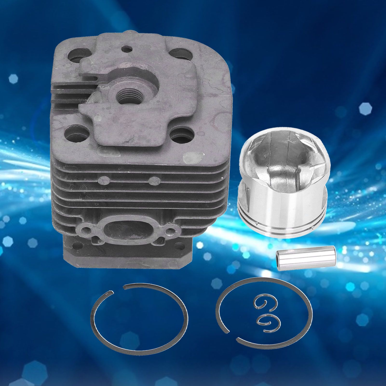 44MM Cylinder Piston Kit 4116 020 1215 Replacement for Stihl FS400 FS450 FS480 view 11