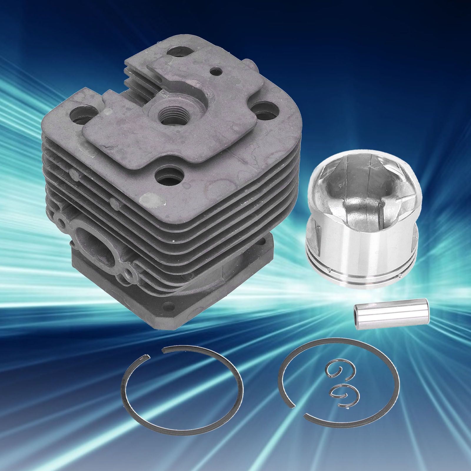 44MM Cylinder Piston Kit 4116 020 1215 Replacement for Stihl FS400 FS450 FS480 view 12