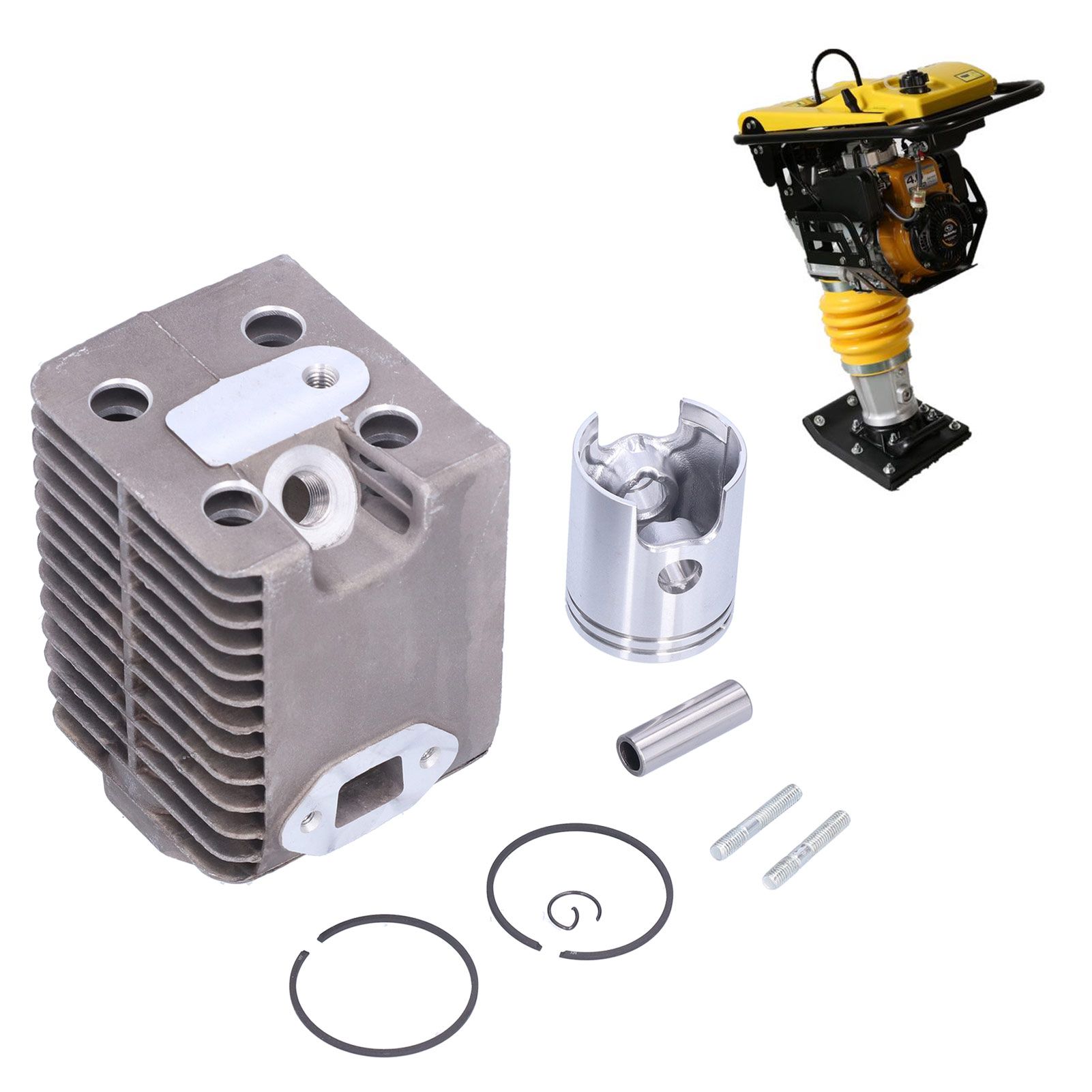 45mm Cylinder Piston and Rings Kit 99336 Replacement for Wacker WM80 Rammer Tamper view 11