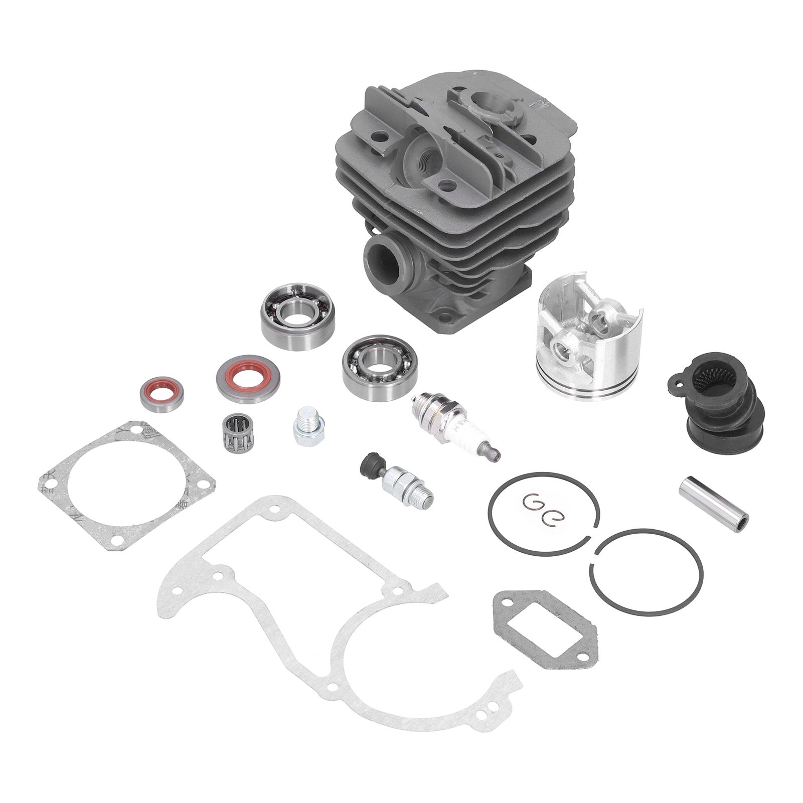 48mm Chainsaw Cylinder Piston Intake Manifold Gasket Kit Replacement 1125 020 — image 1