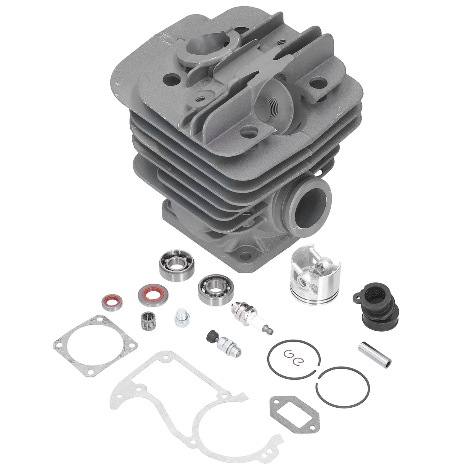 48mm Chainsaw Cylinder Piston Intake Manifold Gasket Kit Replacement 1125 020 view 10