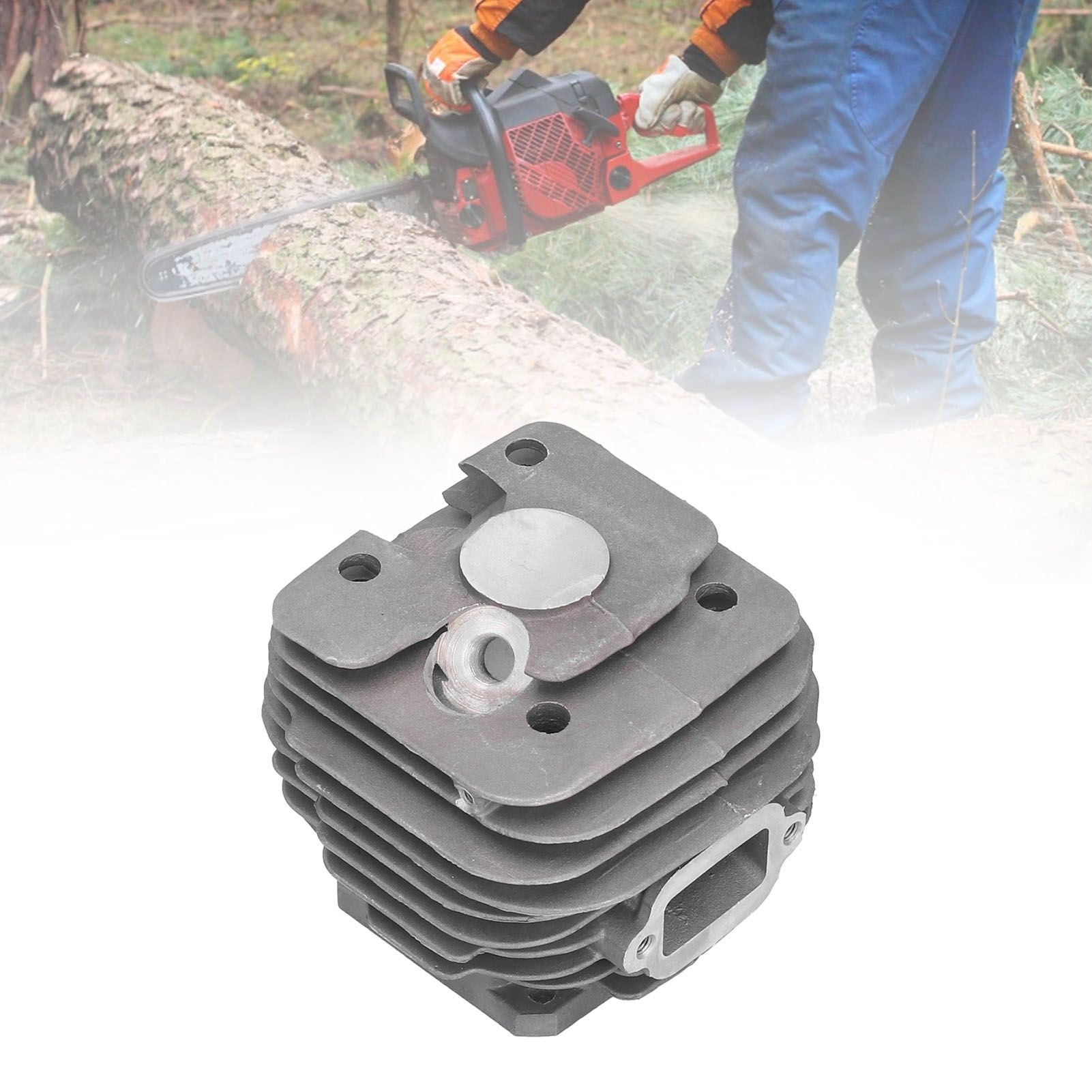 52mm Cylinder Piston Crankshaft Fuel Filter Bearing Gasket Set Parts for Stihl view 12