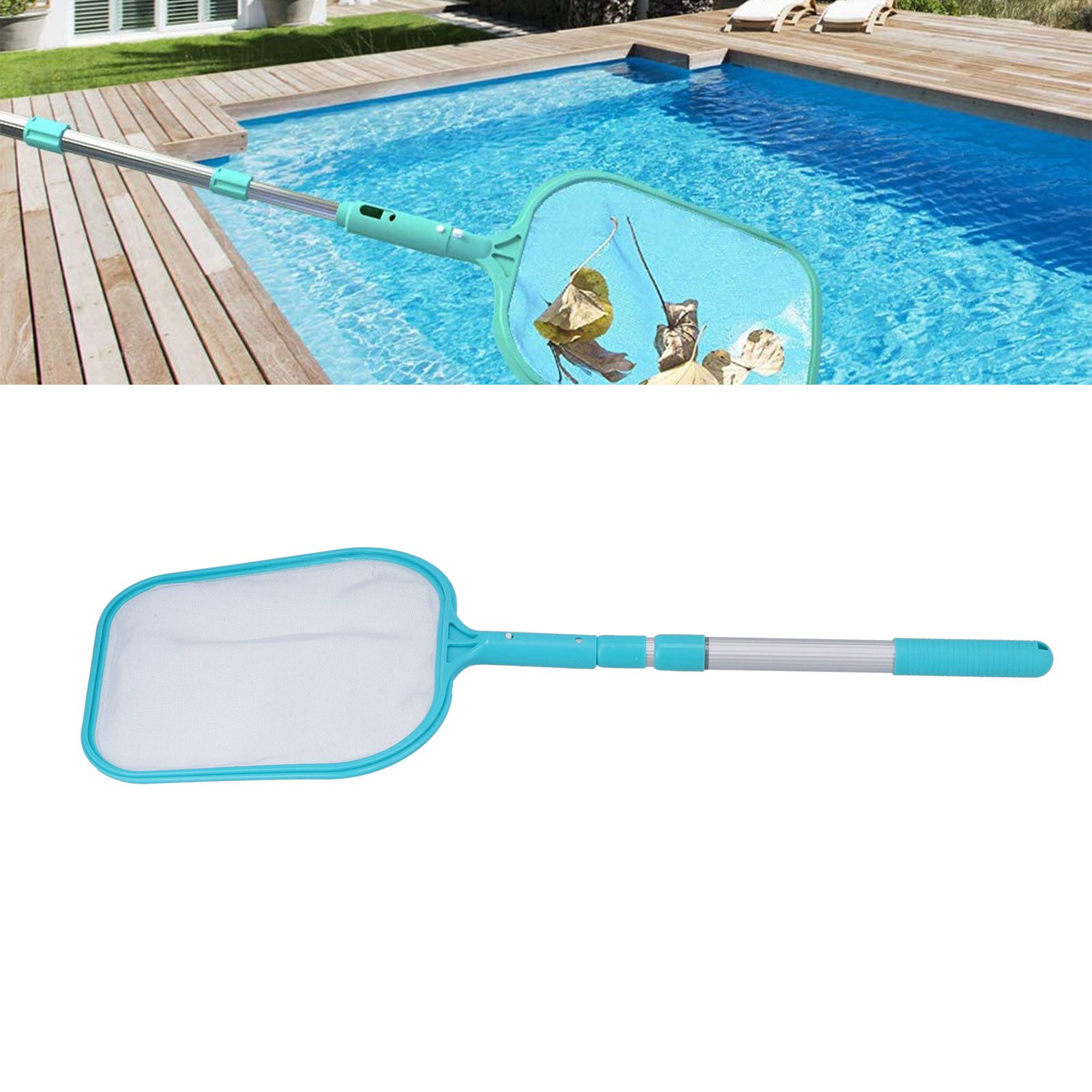 Leaf Skimmer Net Professional Swimming Pool Cleaning Tool Accessories with view 11