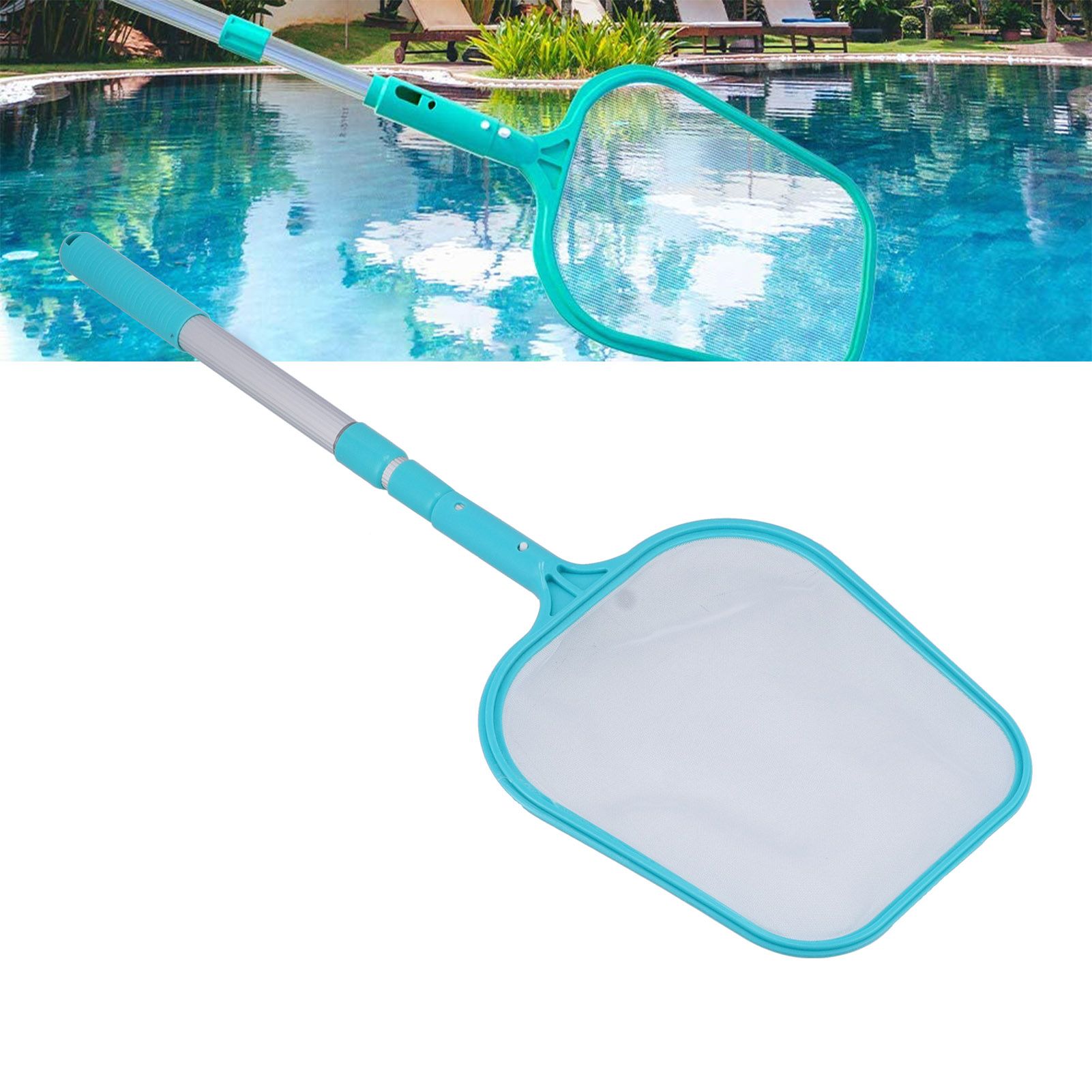 Leaf Skimmer Net Professional Swimming Pool Cleaning Tool Accessories with view 12