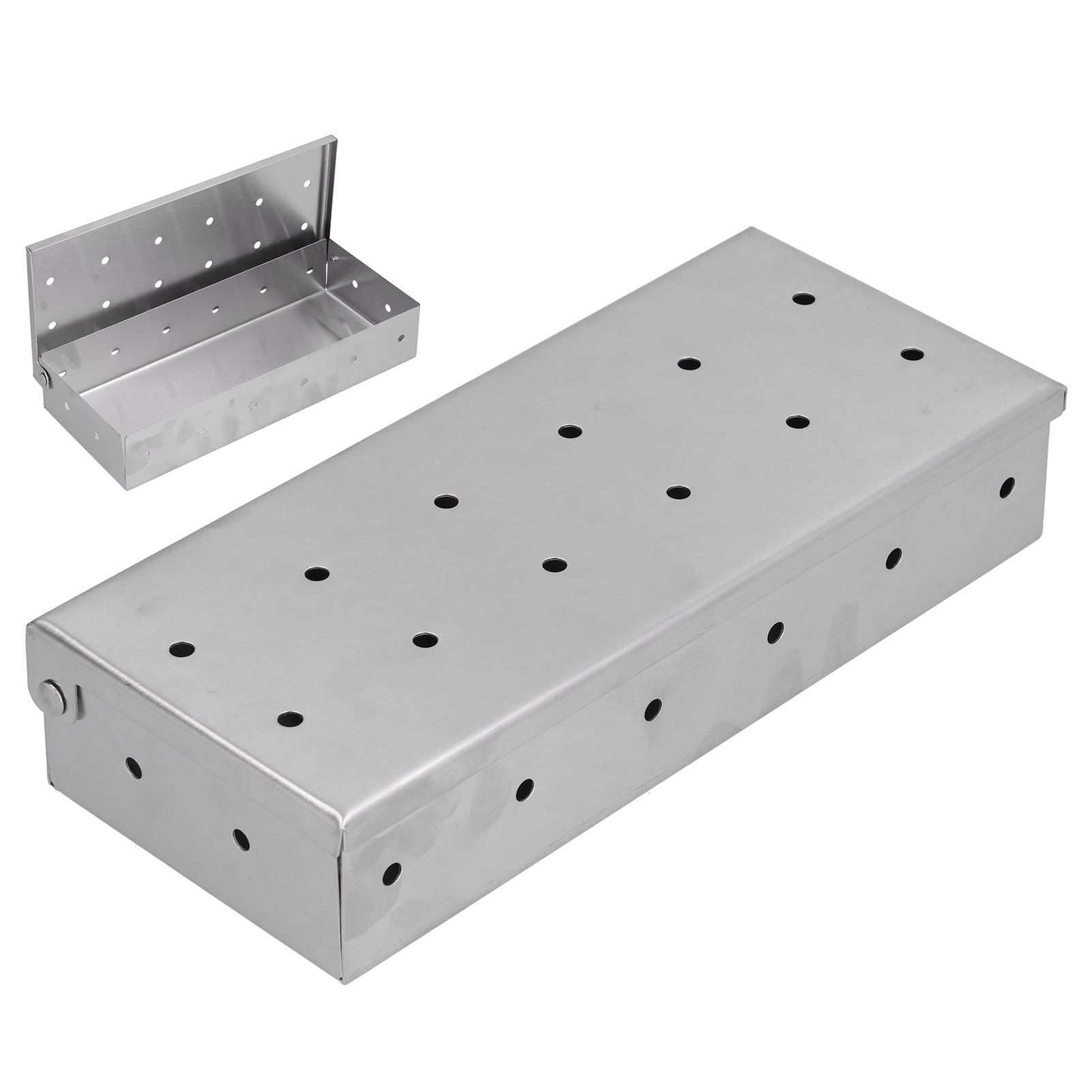 Smoker Box Vent Design High Compatibility Easily Use Durable BBQ Gadgets for view 9