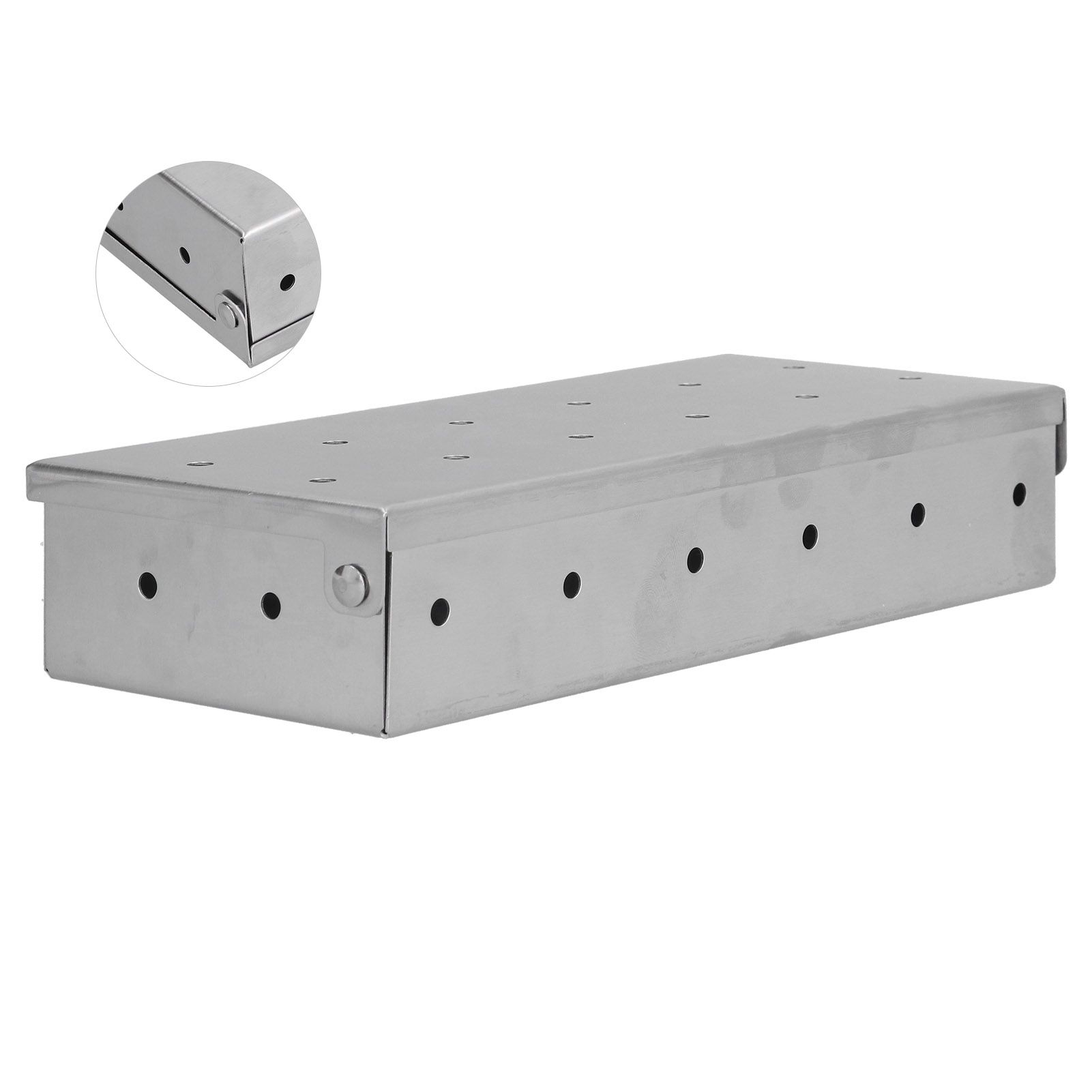 Smoker Box Vent Design High Compatibility Easily Use Durable BBQ Gadgets for view 10