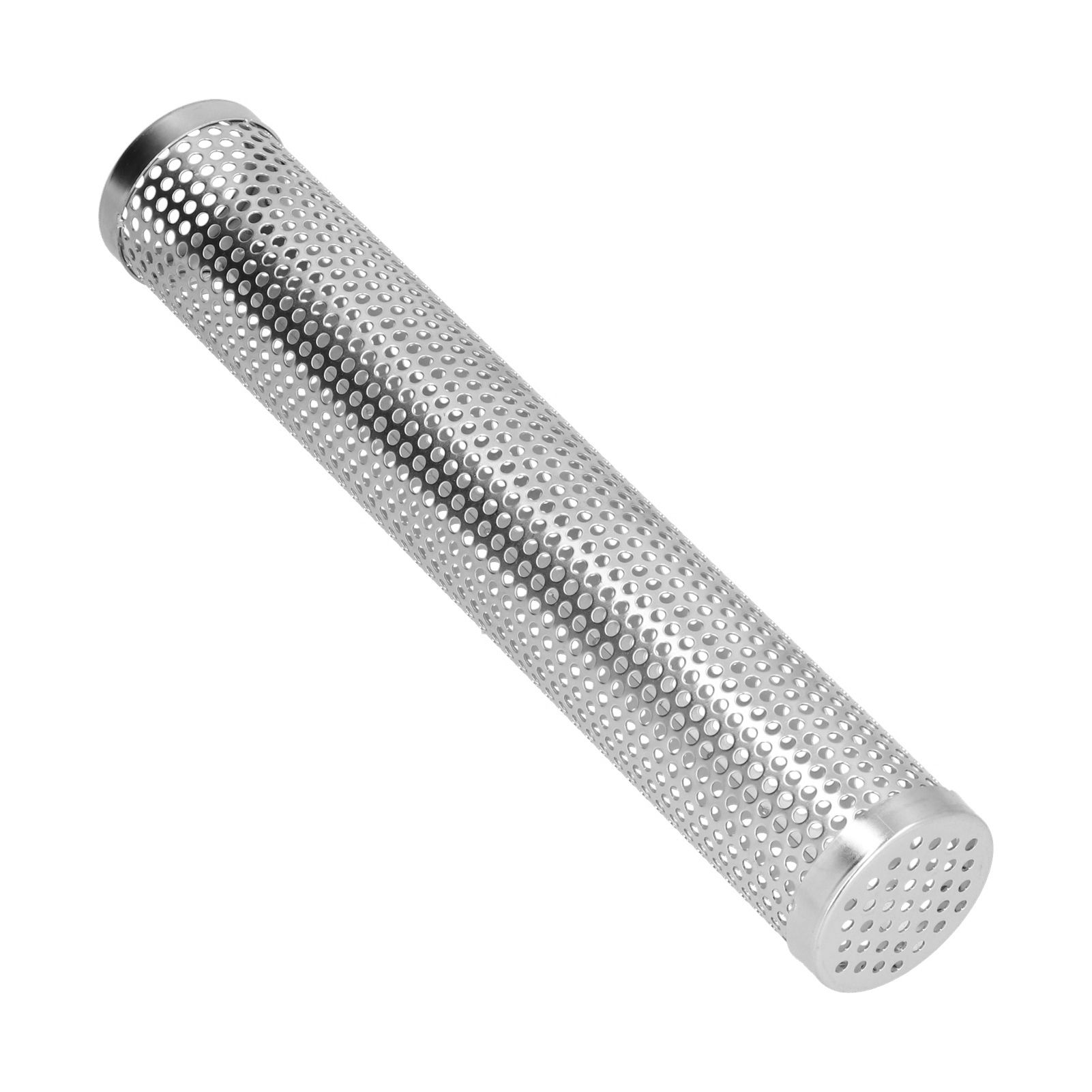 Smoker Box Cylindrical Detachable Large Capacity Fruit Wood BBQ Pellet Smoker view 8