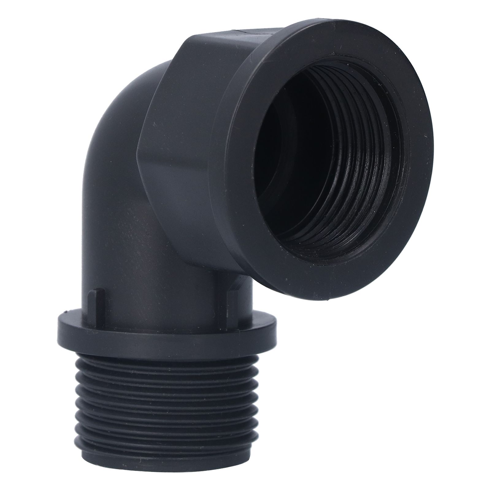 2Set Elbow Connector Durable Adaptable Hose Adapter with Nipple Connector for view 7