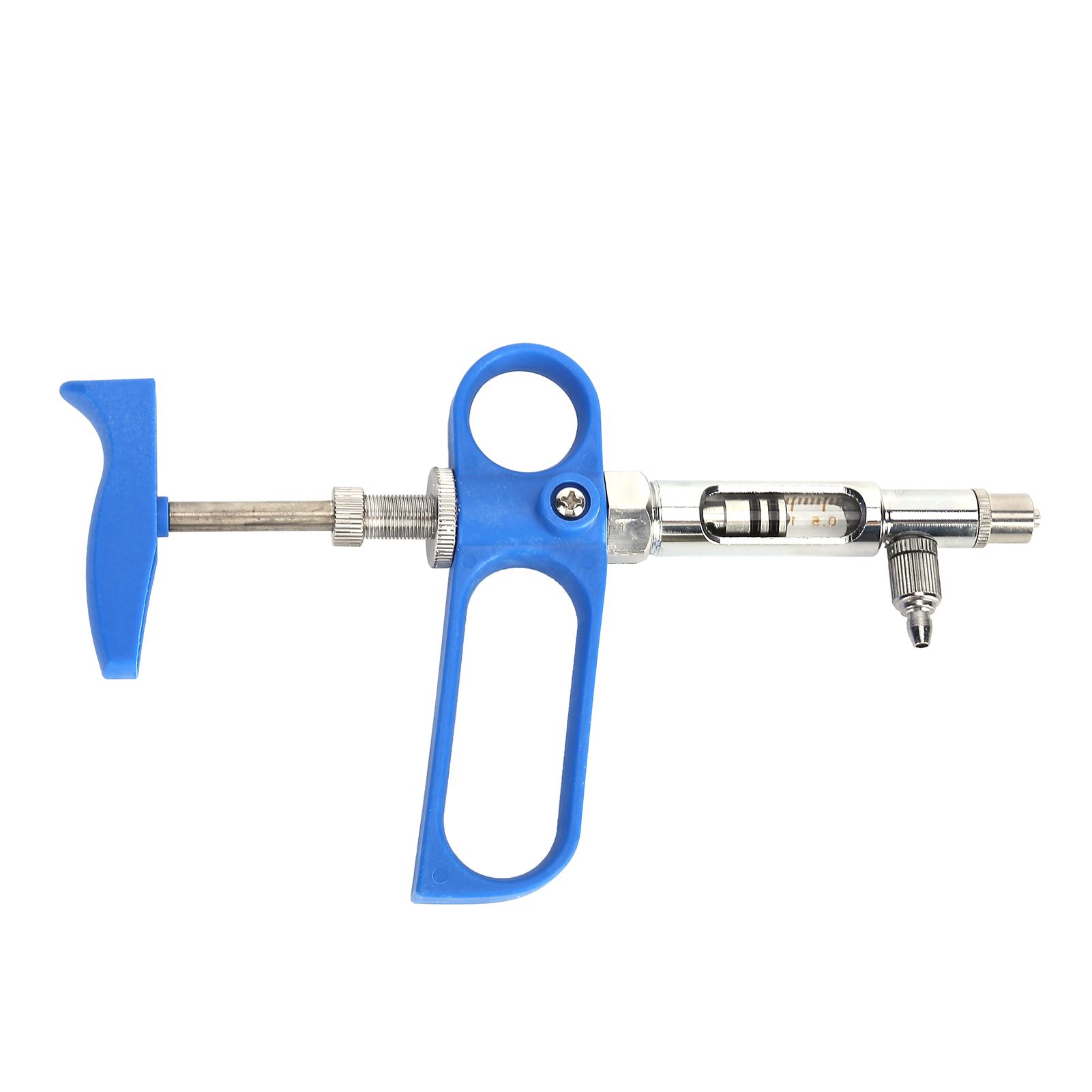 2ml Vaccine Syringe Type C Continuous Syringe Injector for Chicken Pig Sheep view 2