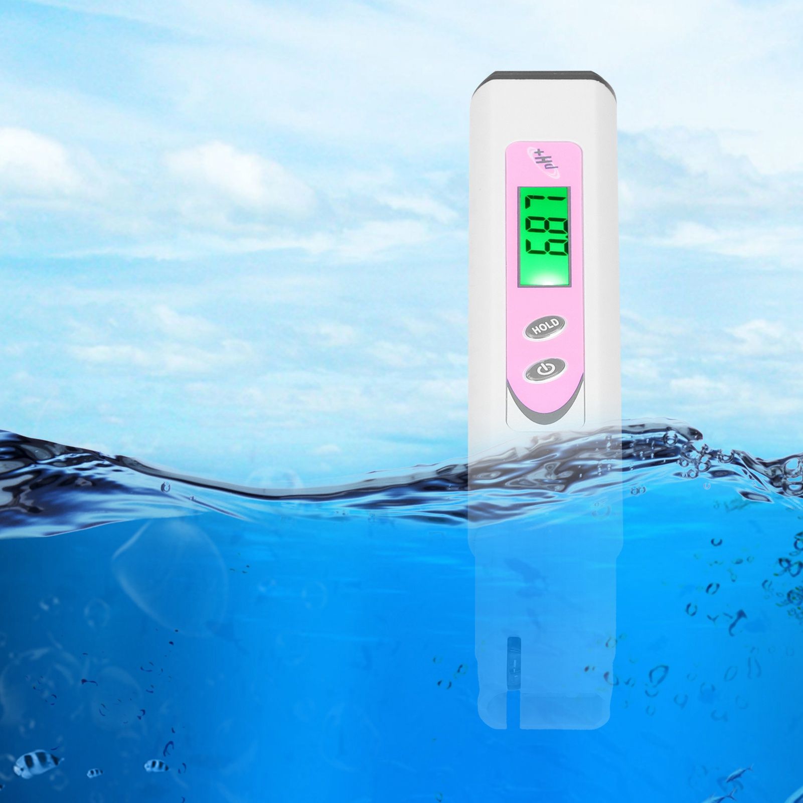 Portable PH Meter Aquarium Detection Pen with Automatic Temperature view 12