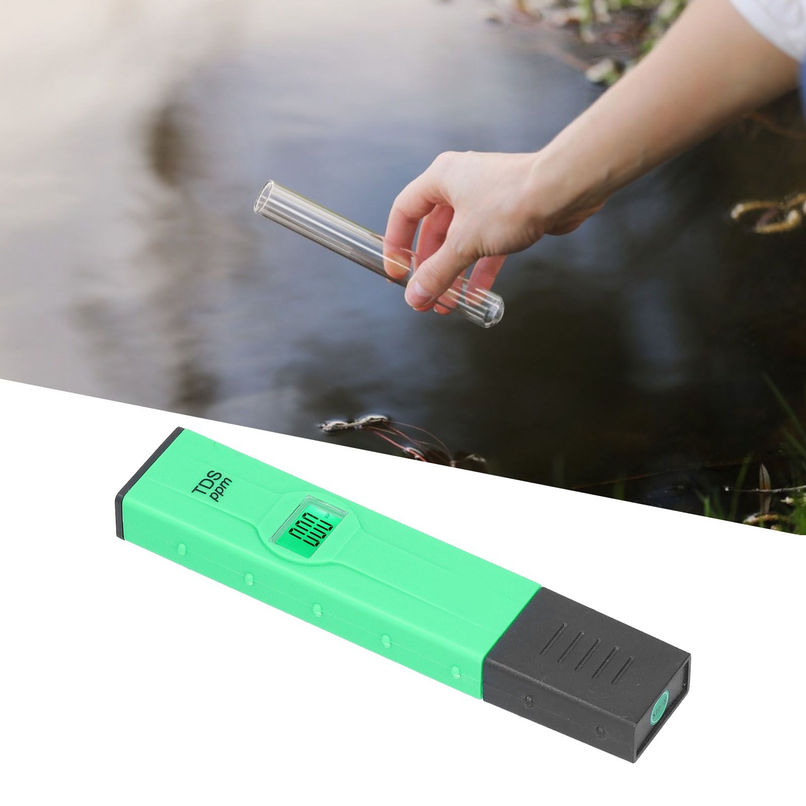 LCD Digital TDS Meter with ATC Automatic Temperature Compensation Backlight view 12