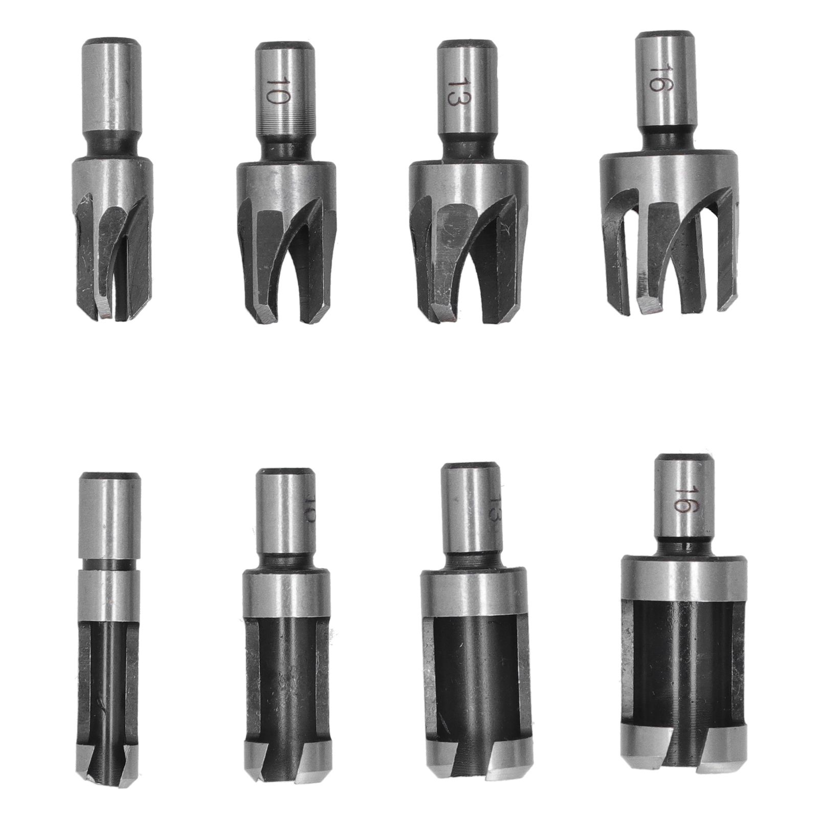 8Pcs Wood Plug Drill Bit Cutter Carbon Steel Industrial Barrel Claw Type view 9