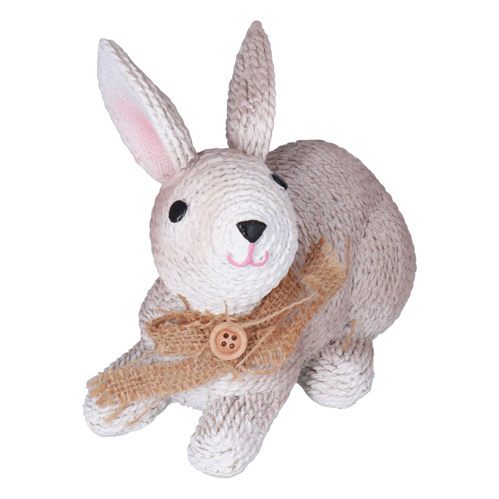 Rabbit Sculpture Simulation Resin Rabbit Ornament Environmentalliy Friendly view 6