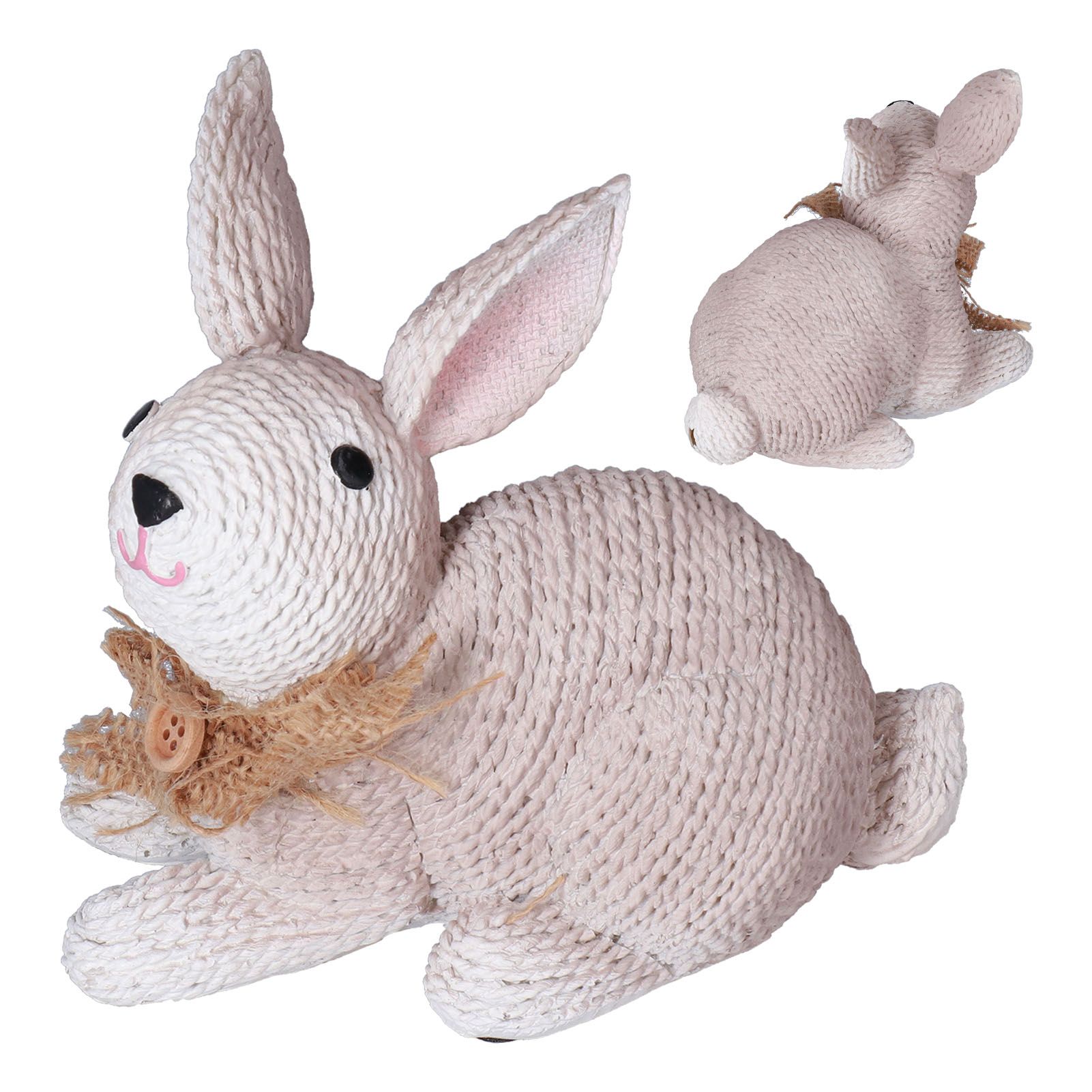 Rabbit Sculpture Simulation Resin Rabbit Ornament Environmentalliy Friendly view 8