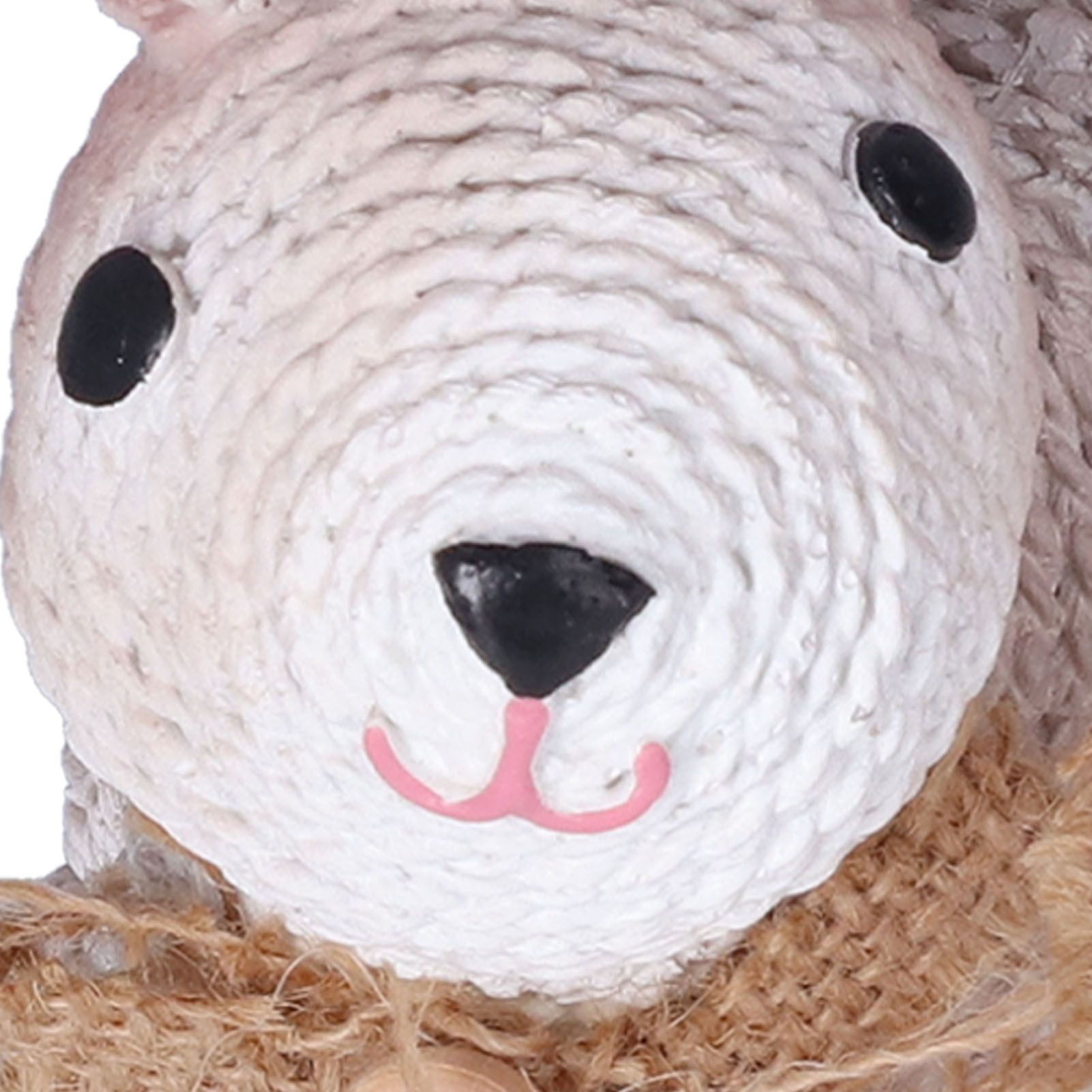 Rabbit Sculpture Simulation Resin Rabbit Ornament Environmentalliy Friendly view 13