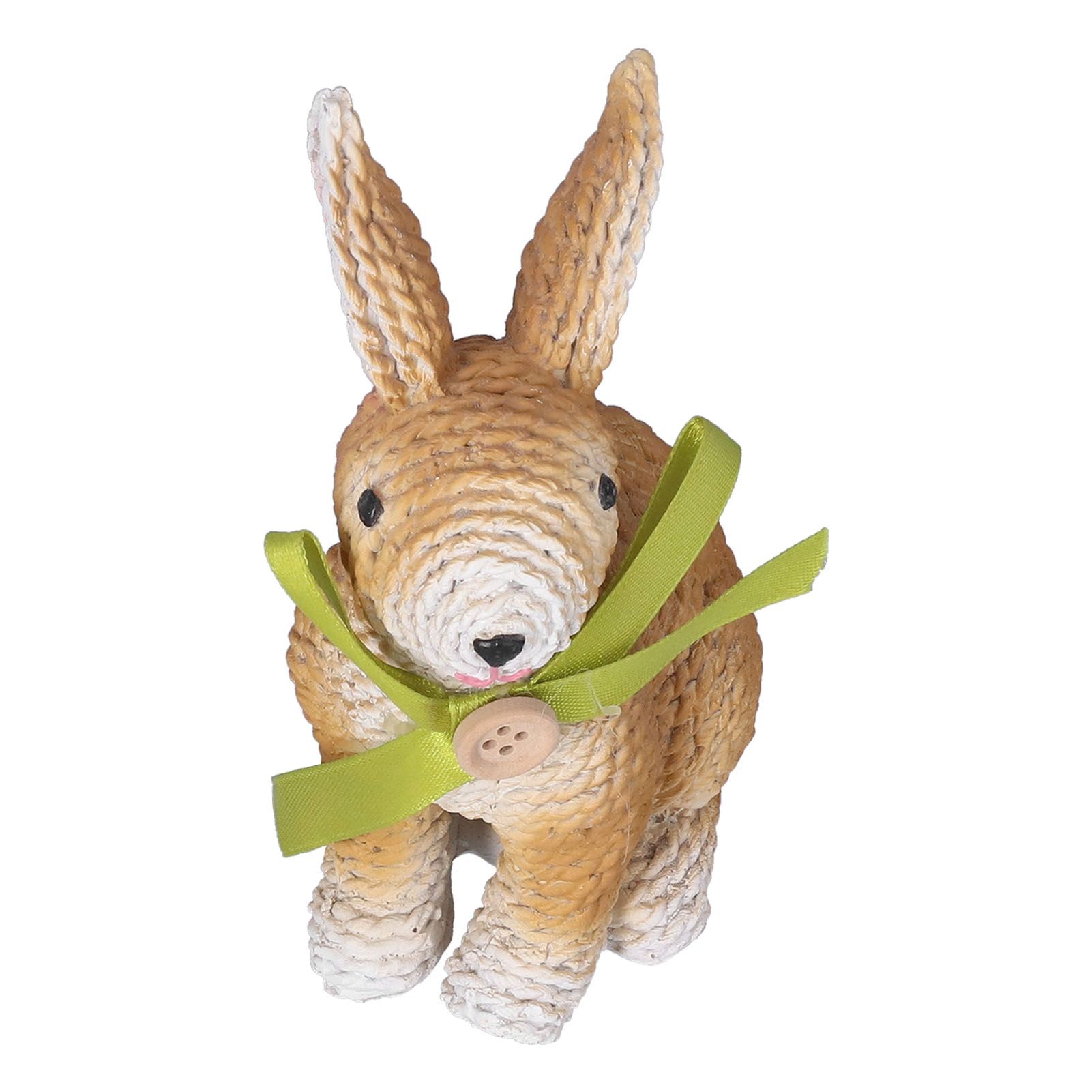 Rabbit Sculpture Simulation Resin Rabbit Ornament Environmentalliy Friendly view 2