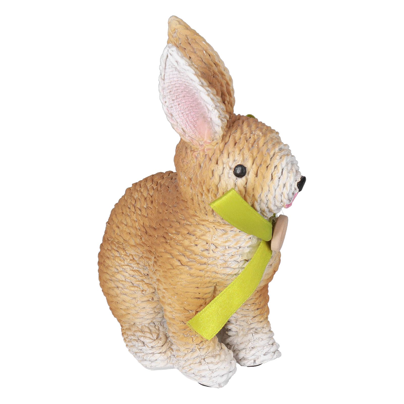 Rabbit Sculpture Simulation Resin Rabbit Ornament Environmentalliy Friendly view 3
