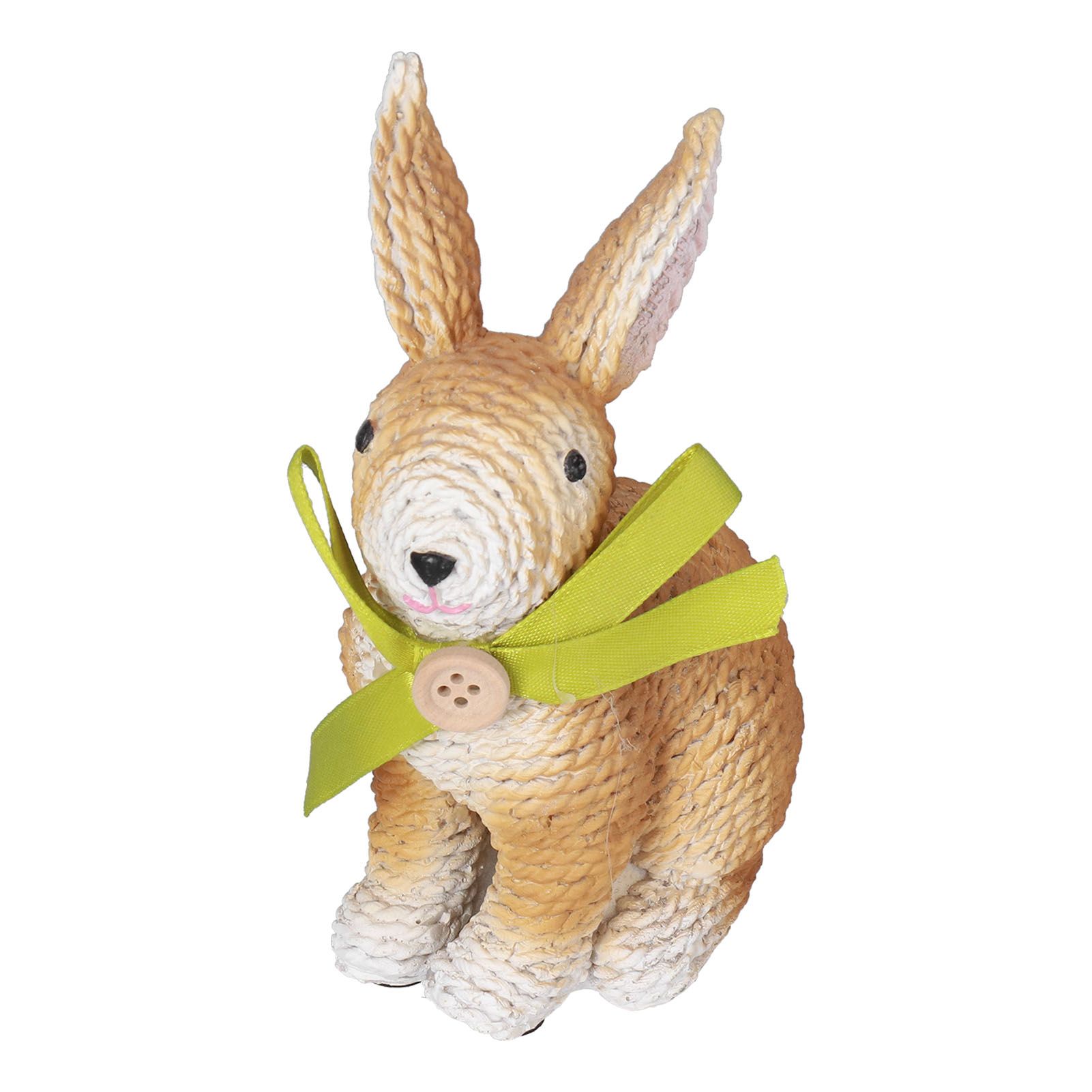Rabbit Sculpture Simulation Resin Rabbit Ornament Environmentalliy Friendly view 4