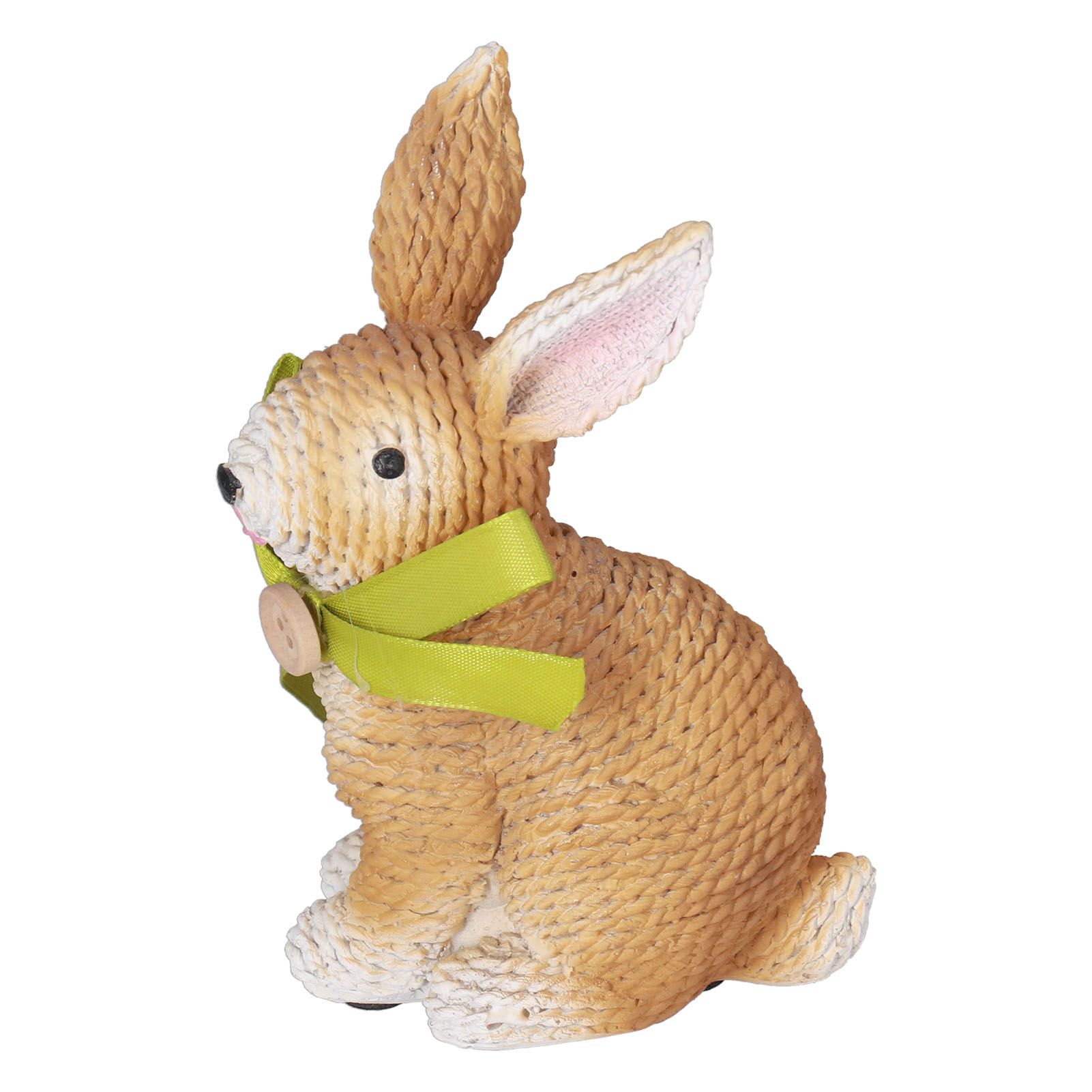 Rabbit Sculpture Simulation Resin Rabbit Ornament Environmentalliy Friendly view 5