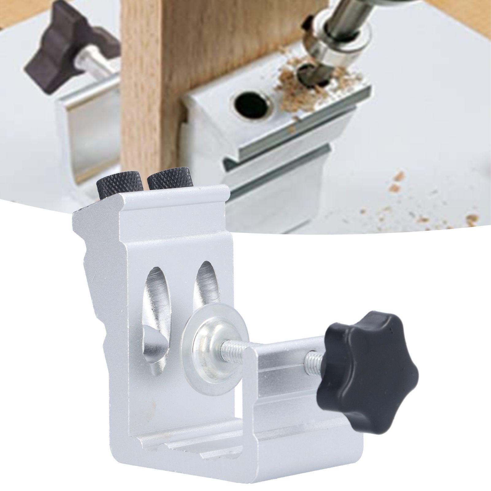 Adjustable Punch Locator Woodworking Inclined Hole Positioner Tool Kit view 11