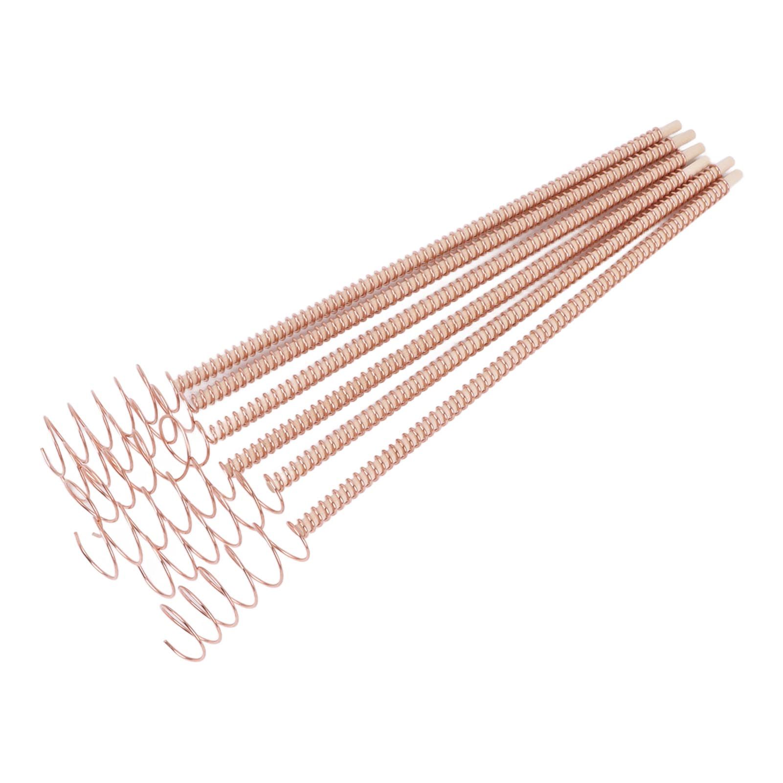 6PCS Electroculture Plant Stakes 12 Inch Natural Wood Stake Wrapped with Pure view 2