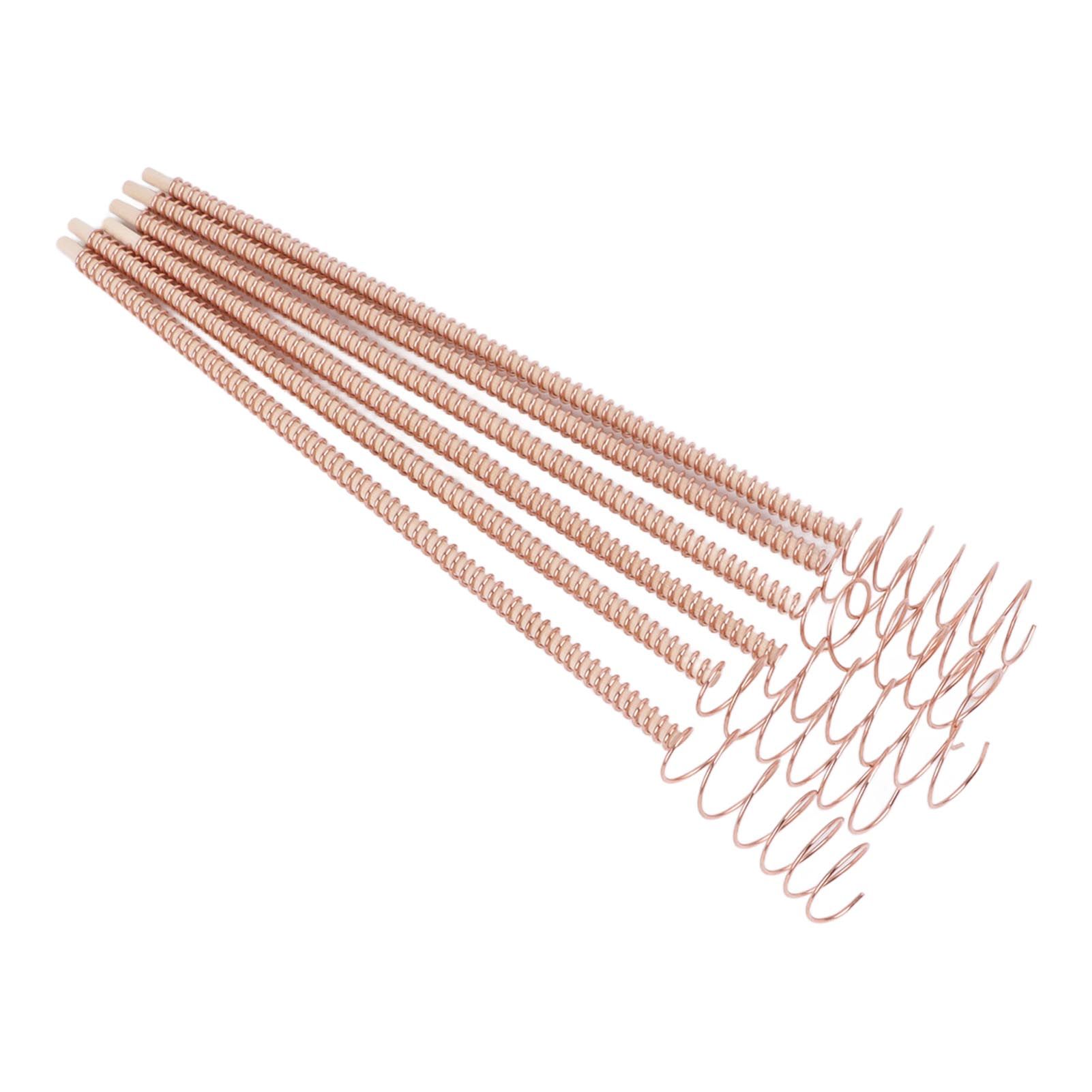 6PCS Electroculture Plant Stakes 12 Inch Natural Wood Stake Wrapped with Pure view 3