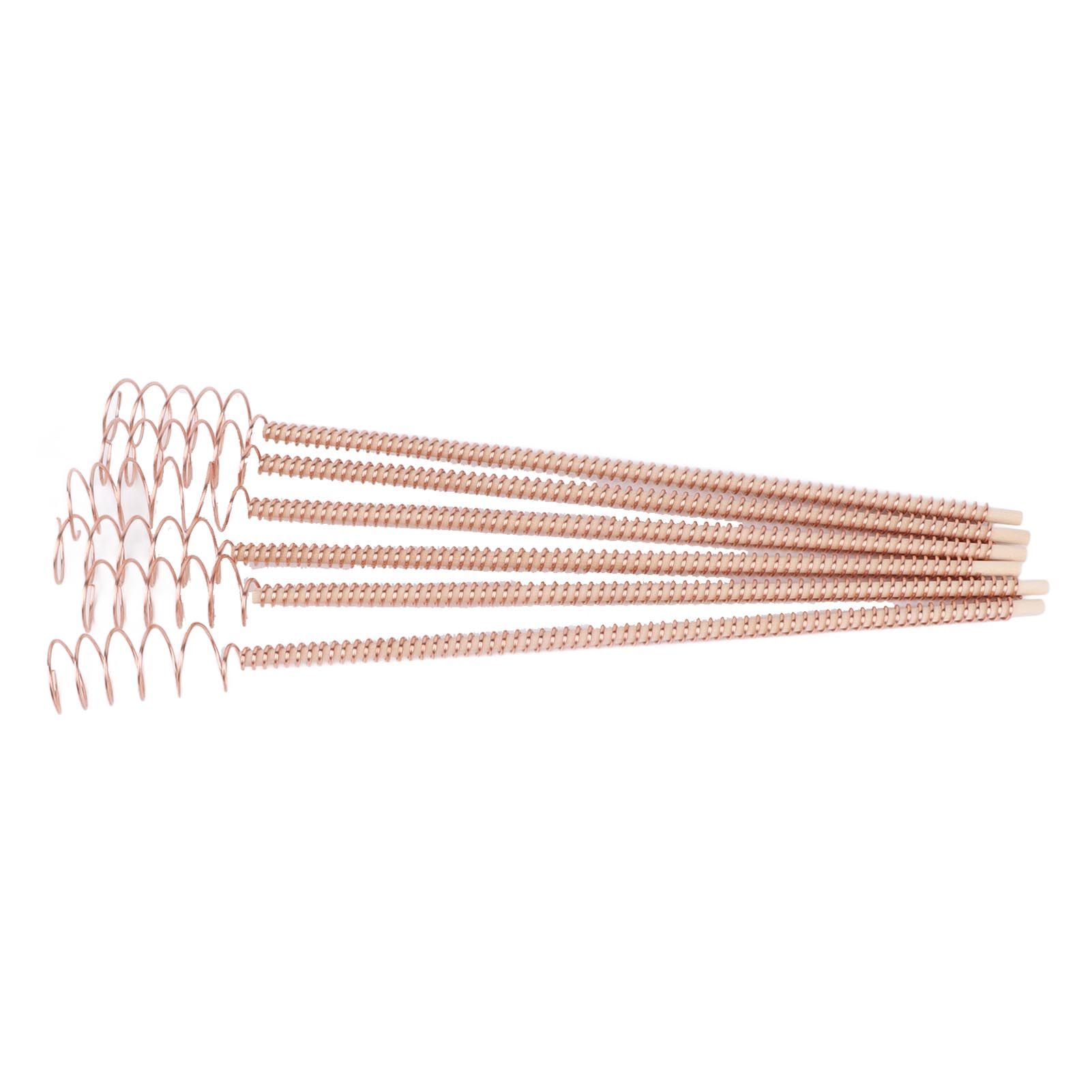 6PCS Electroculture Plant Stakes 12 Inch Natural Wood Stake Wrapped with Pure view 5