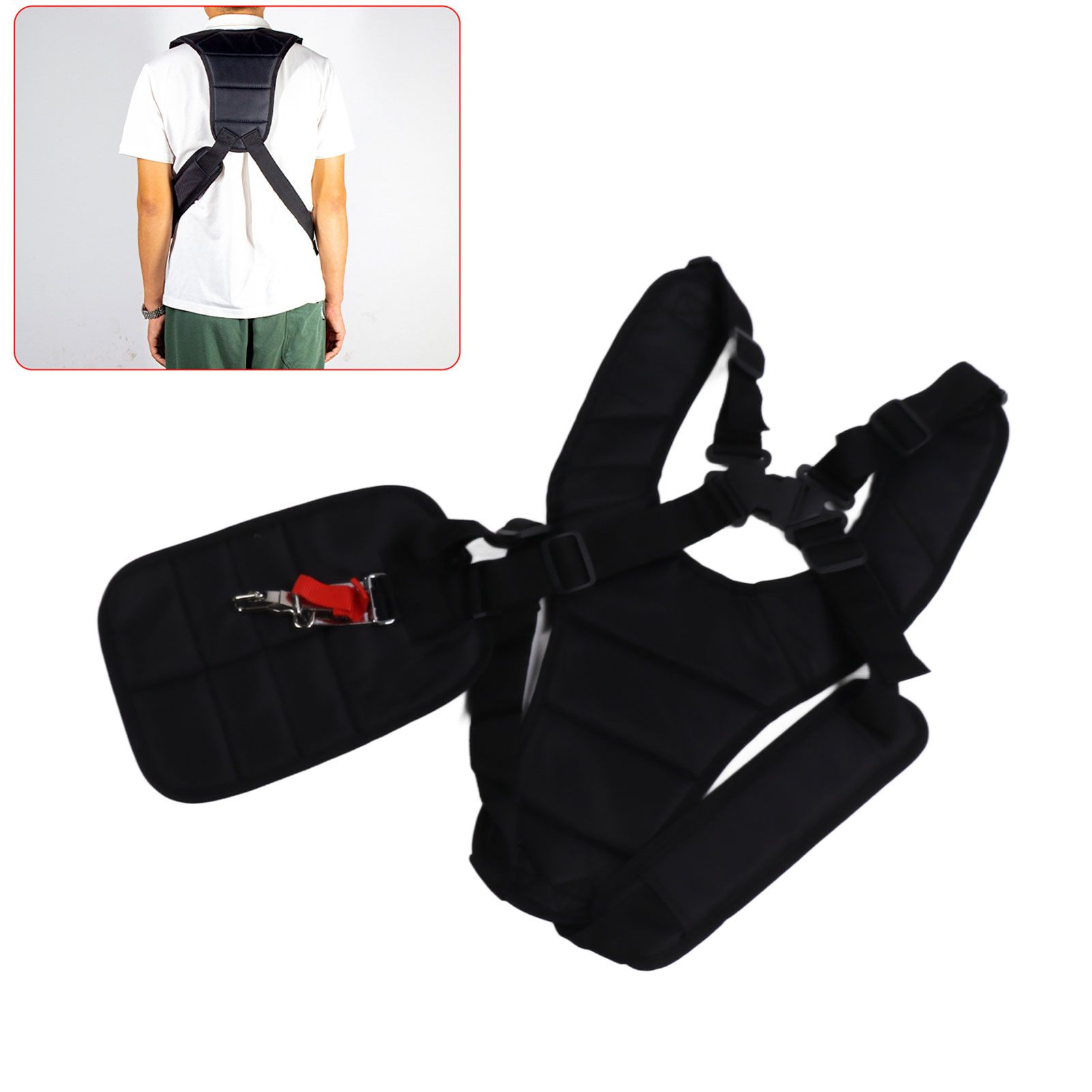 Trimmer Mower Double Shoulder Strap Oxford Cloth Comfortable Trimmer Harness view 12