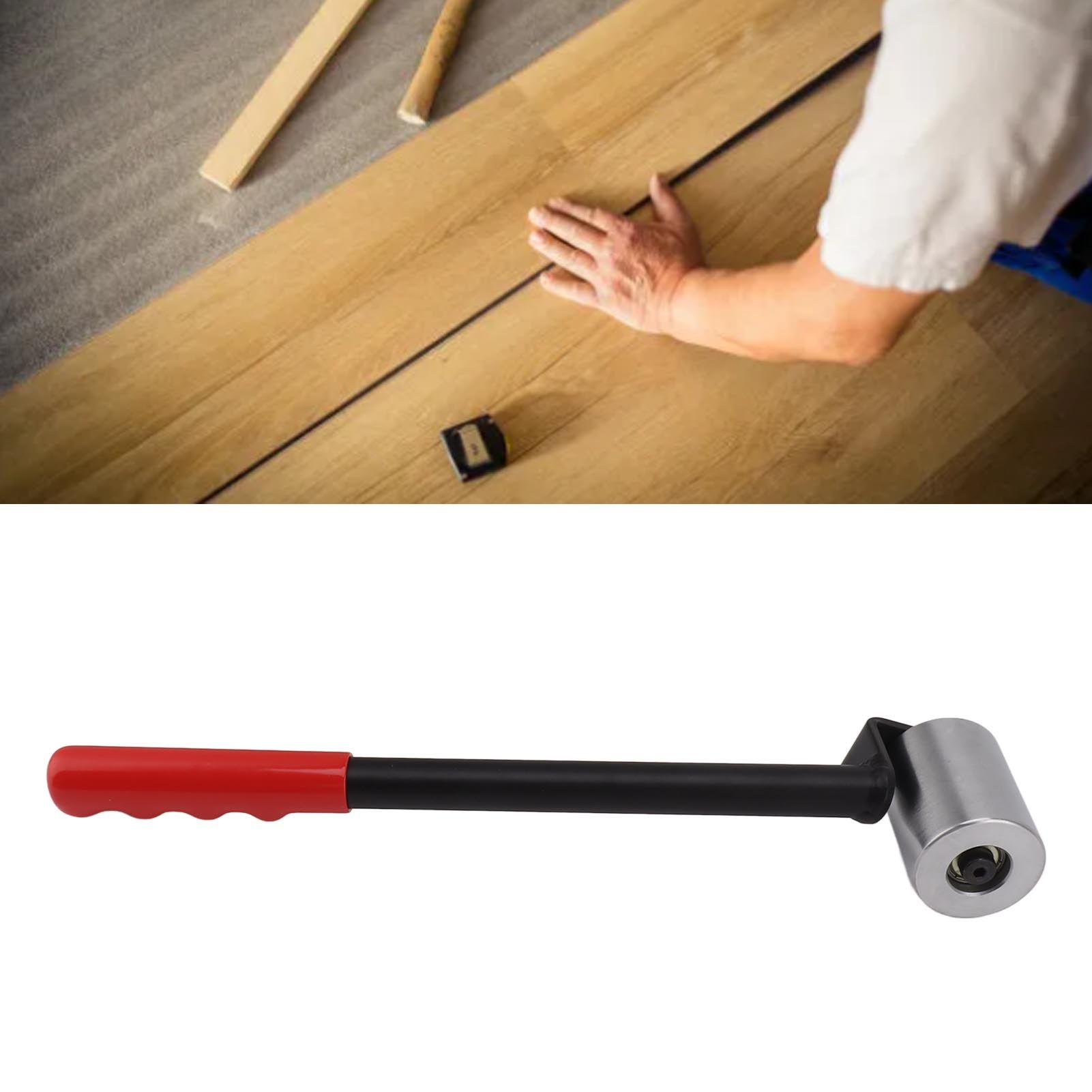 Wallpaper Seam Roller Iron Right Angle Straight Long Handle Smoothing Hand view 12