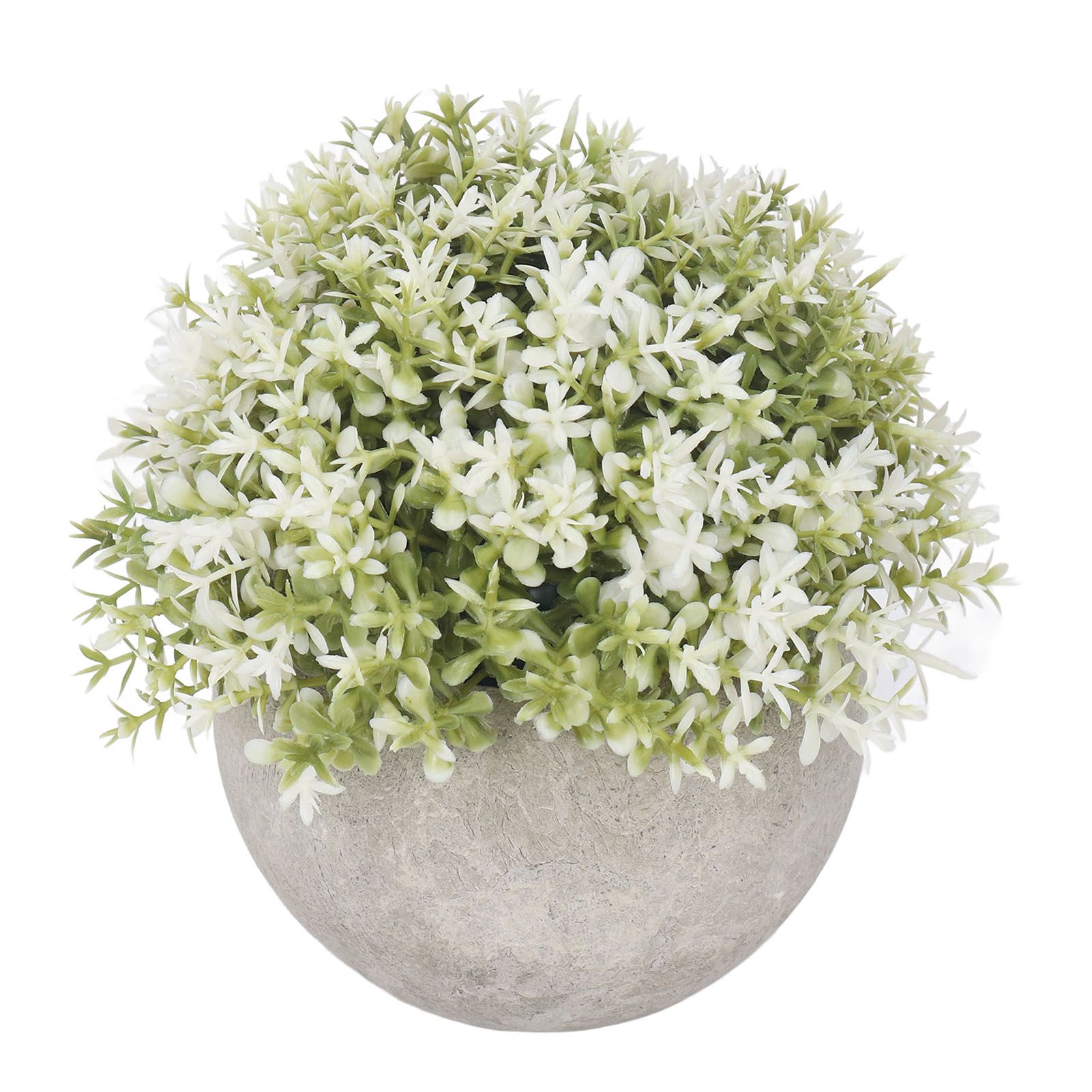 3PCS Artificial Potted Plant Fake Plants Realistic Round Base Long Lasting view 15