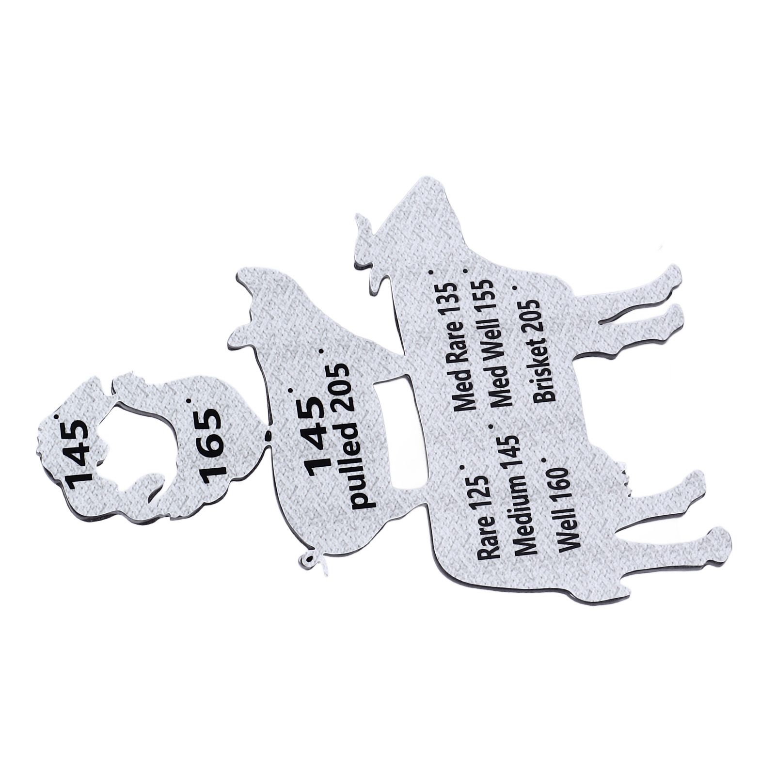 Meat Temperature Magnet Animal Internal Temperature Guide Acrylic Beef Pork view 6