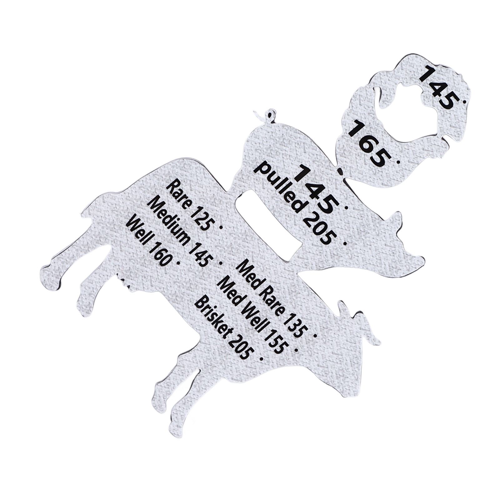 Meat Temperature Magnet Animal Internal Temperature Guide Acrylic Beef Pork view 8