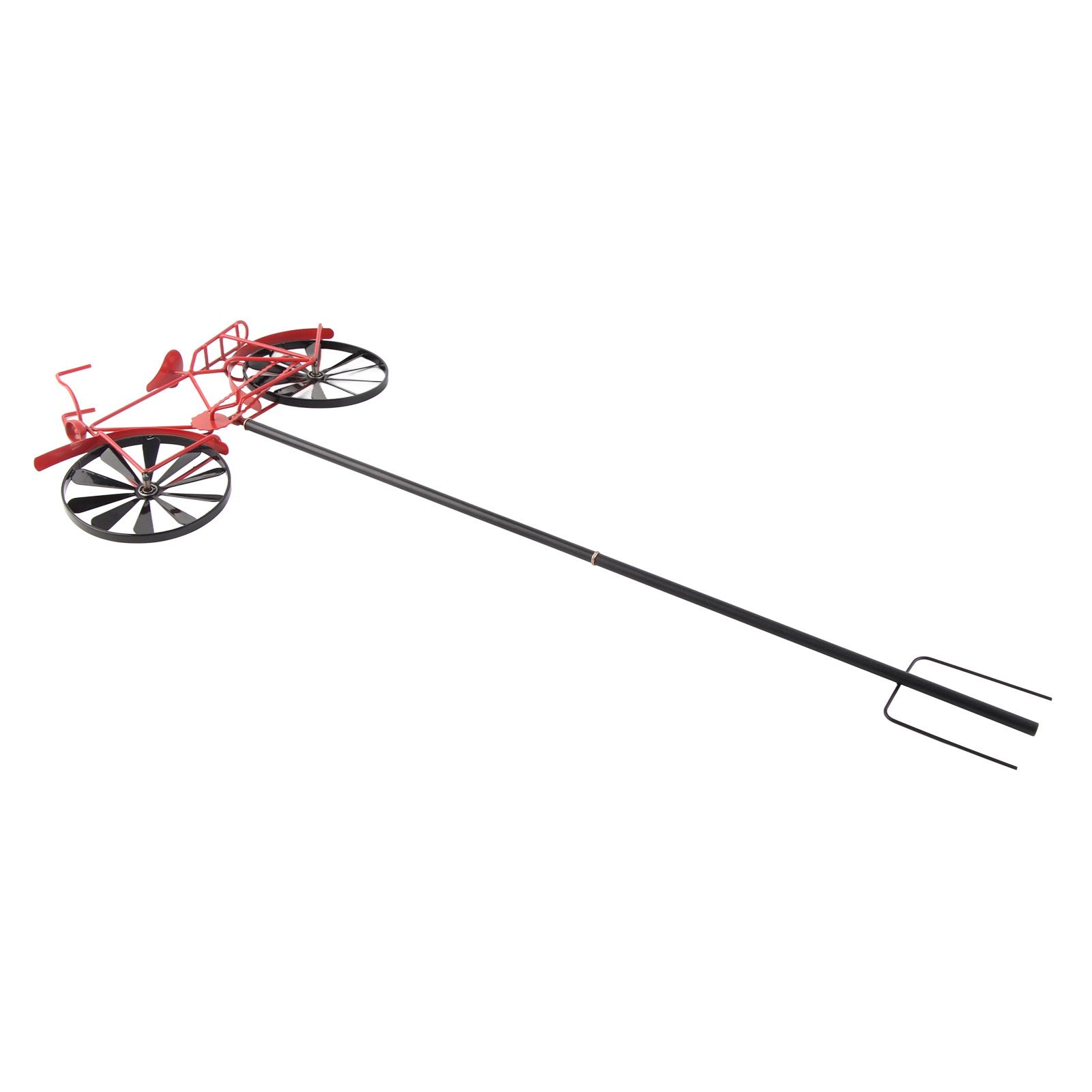 Bike Wind Spinners Vintage Bicycle Metal Wind Spinner Vintage Style Stake view 6