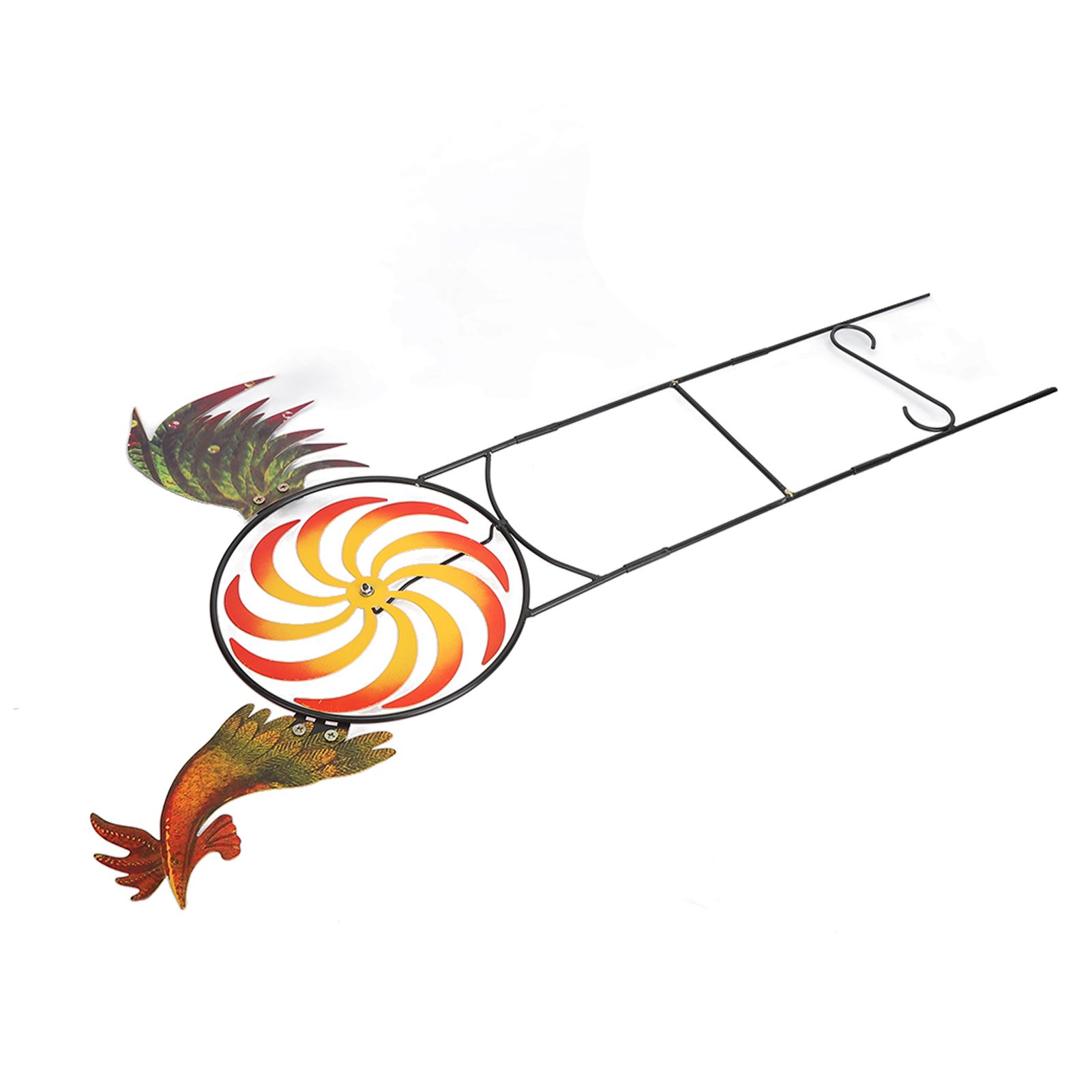 Rooster Wind Spinner Metal Iron Windmill Decorative Cock Wind Sculpture for view 15