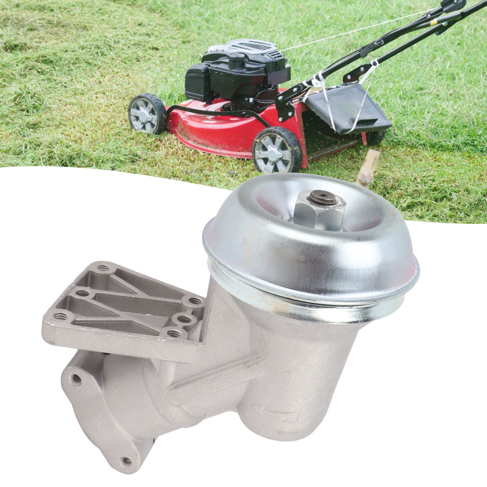 10 Teeth Lawn Mower Gear Head Trimmer Cutting Machine Gear Box 32mm Diameter view 11