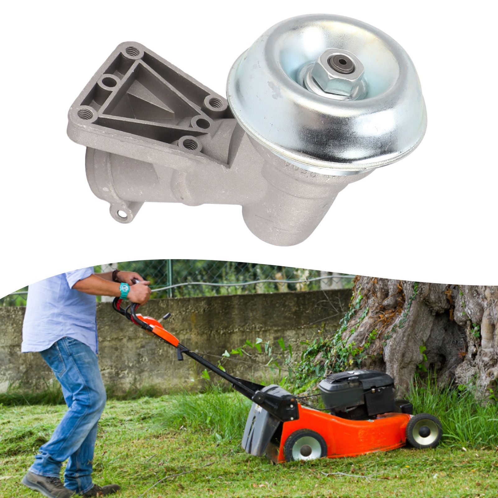 10T Gear Head Replacement Part 28mm Trimmer Brush Cutter Gear Case Gear Box view 12