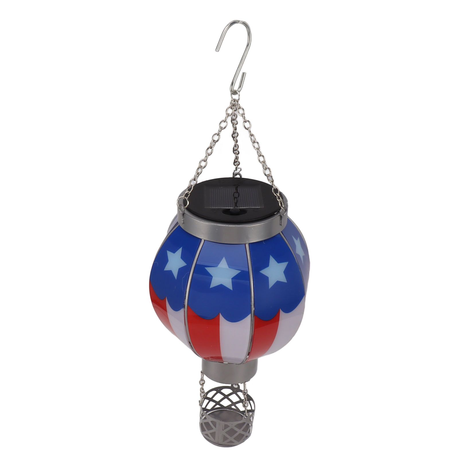 Solar Lantern Hot Air Balloon Eco Friendly Warm Lighting Hanging Lights for view 2