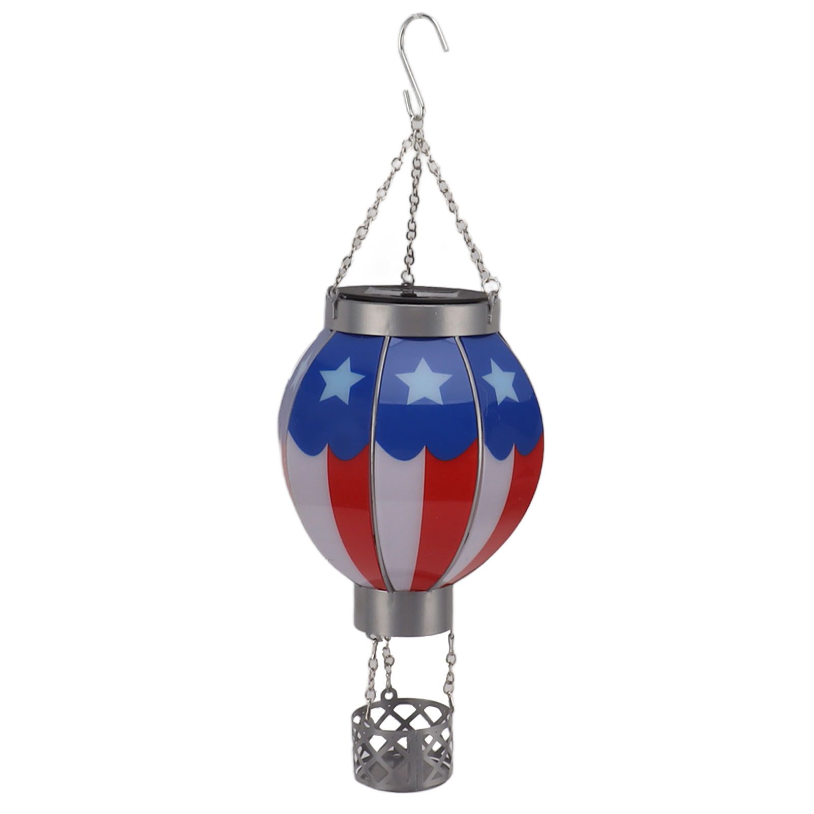 Solar Lantern Hot Air Balloon Eco Friendly Warm Lighting Hanging Lights for view 3