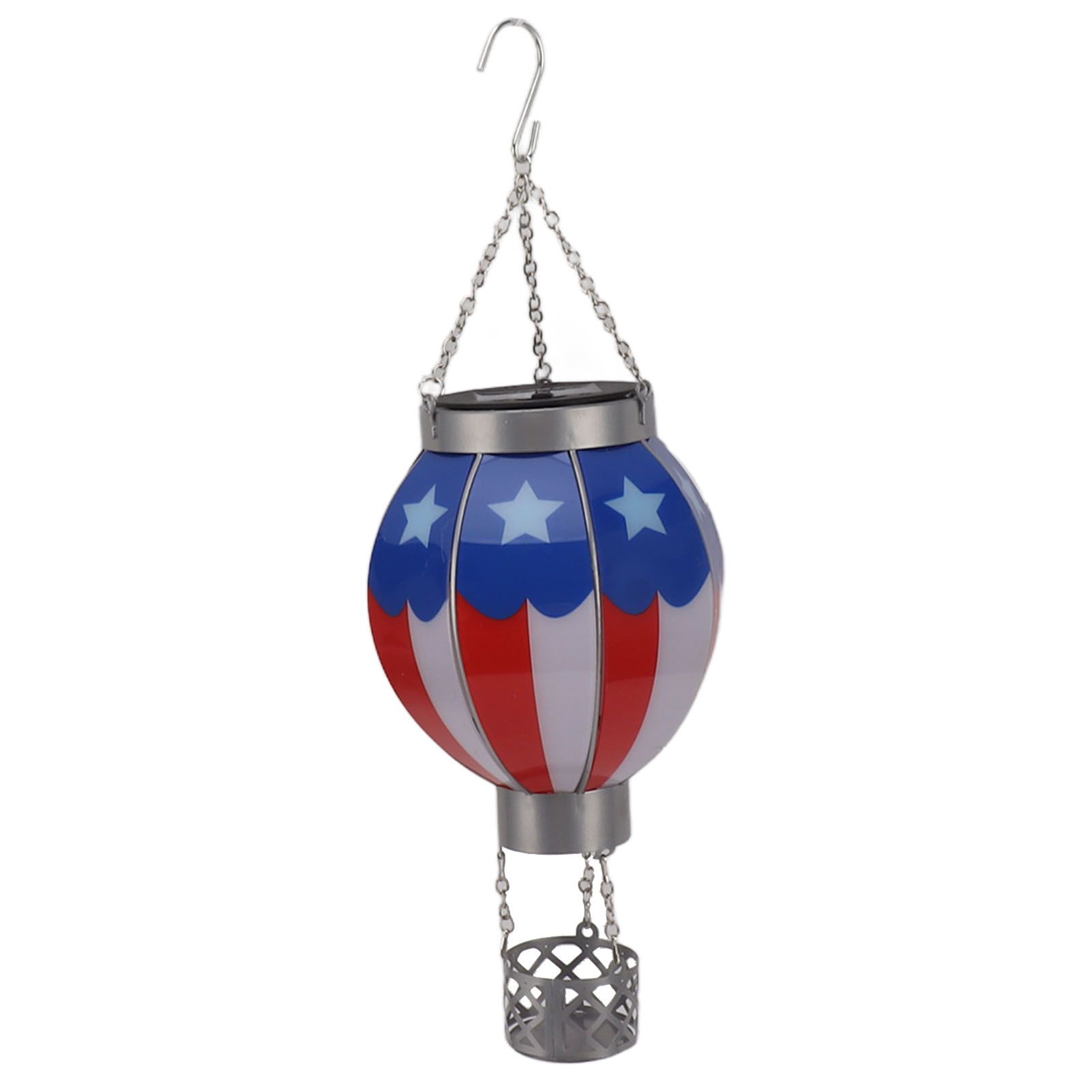 Solar Lantern Hot Air Balloon Eco Friendly Warm Lighting Hanging Lights for view 4