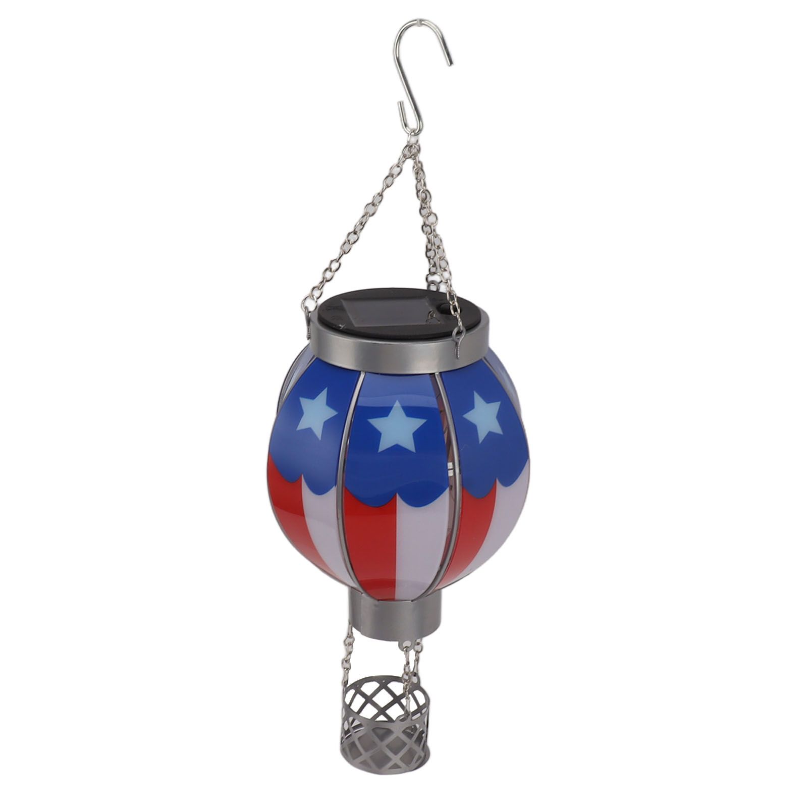 Solar Lantern Hot Air Balloon Eco Friendly Warm Lighting Hanging Lights for view 6