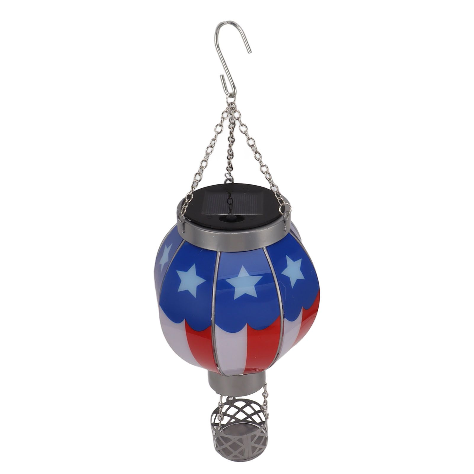 Solar Lantern Hot Air Balloon Eco Friendly Warm Lighting Hanging Lights for view 10