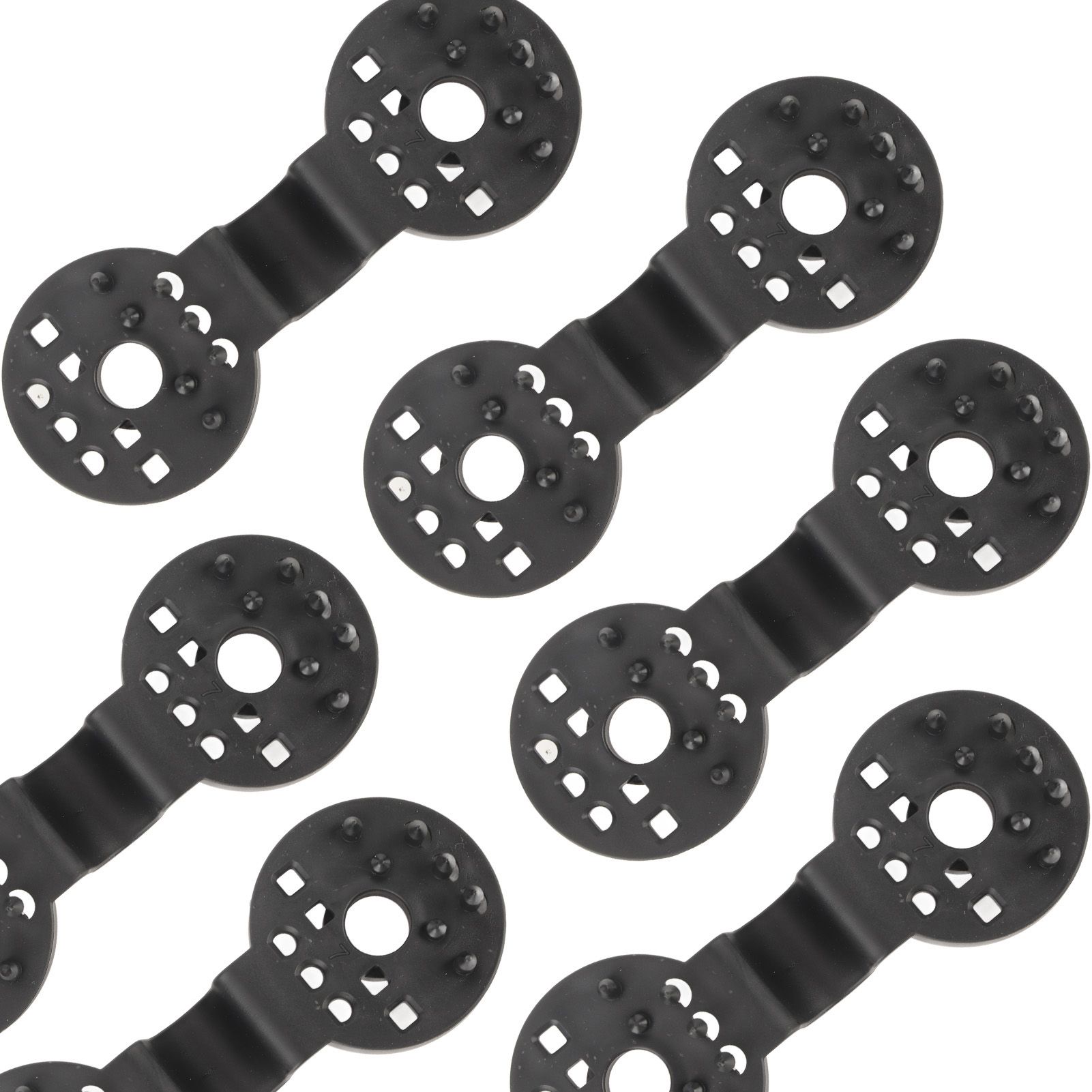 50 Pcs Shade Cloth Plastic Clips Round Sunshade Net Fixing Clip for Garden view 3