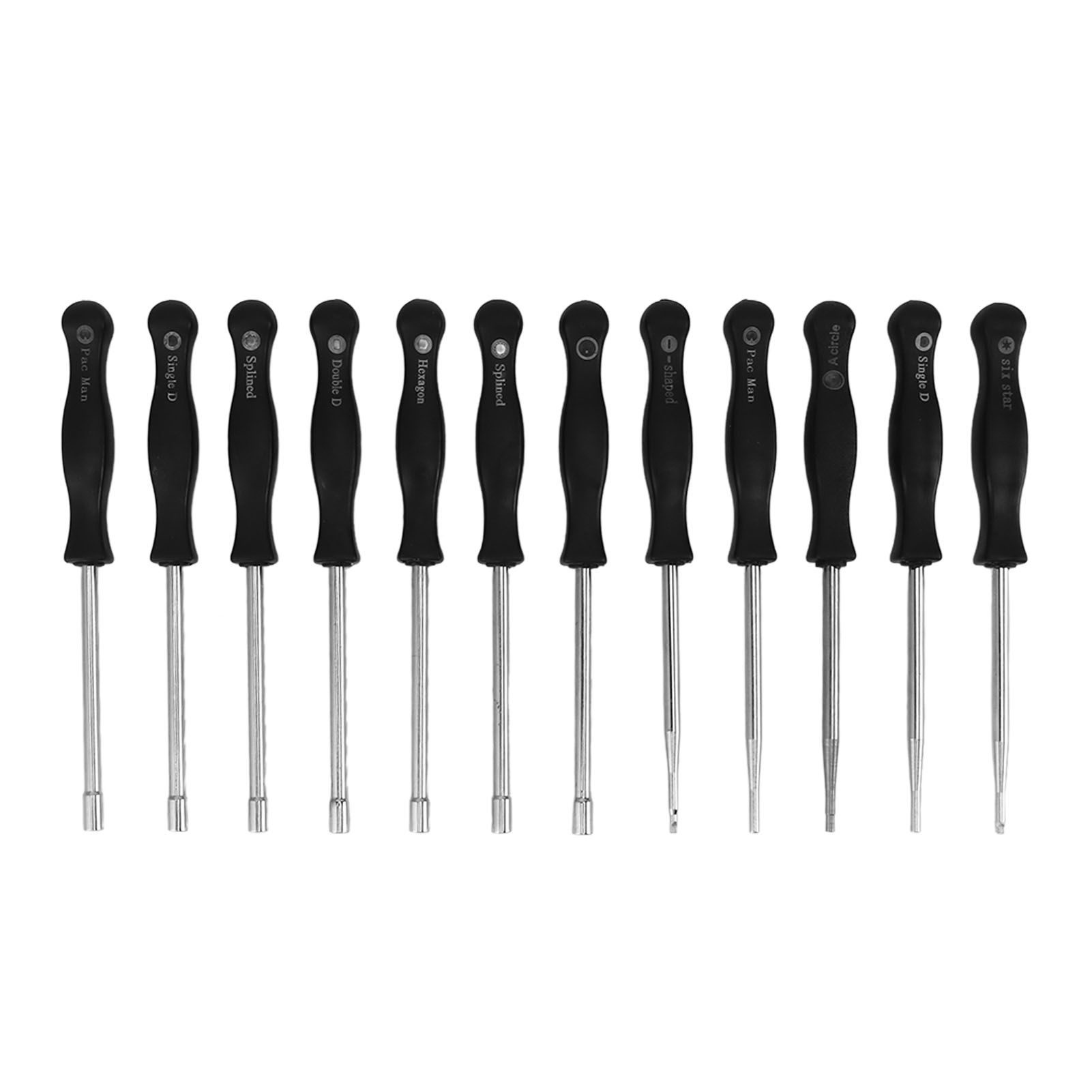 Carburator Adjusting Kit with 12 Screwdrivers 1 String Steel Brush Comfort view 2